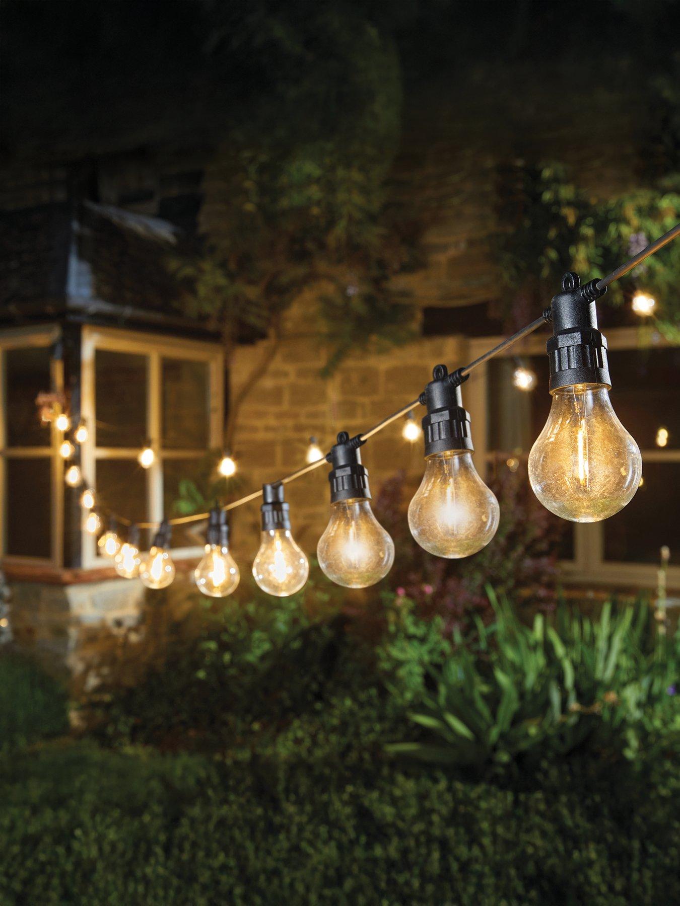 undefined Decor Festoon LV String Lights, Warm White - Set of 20