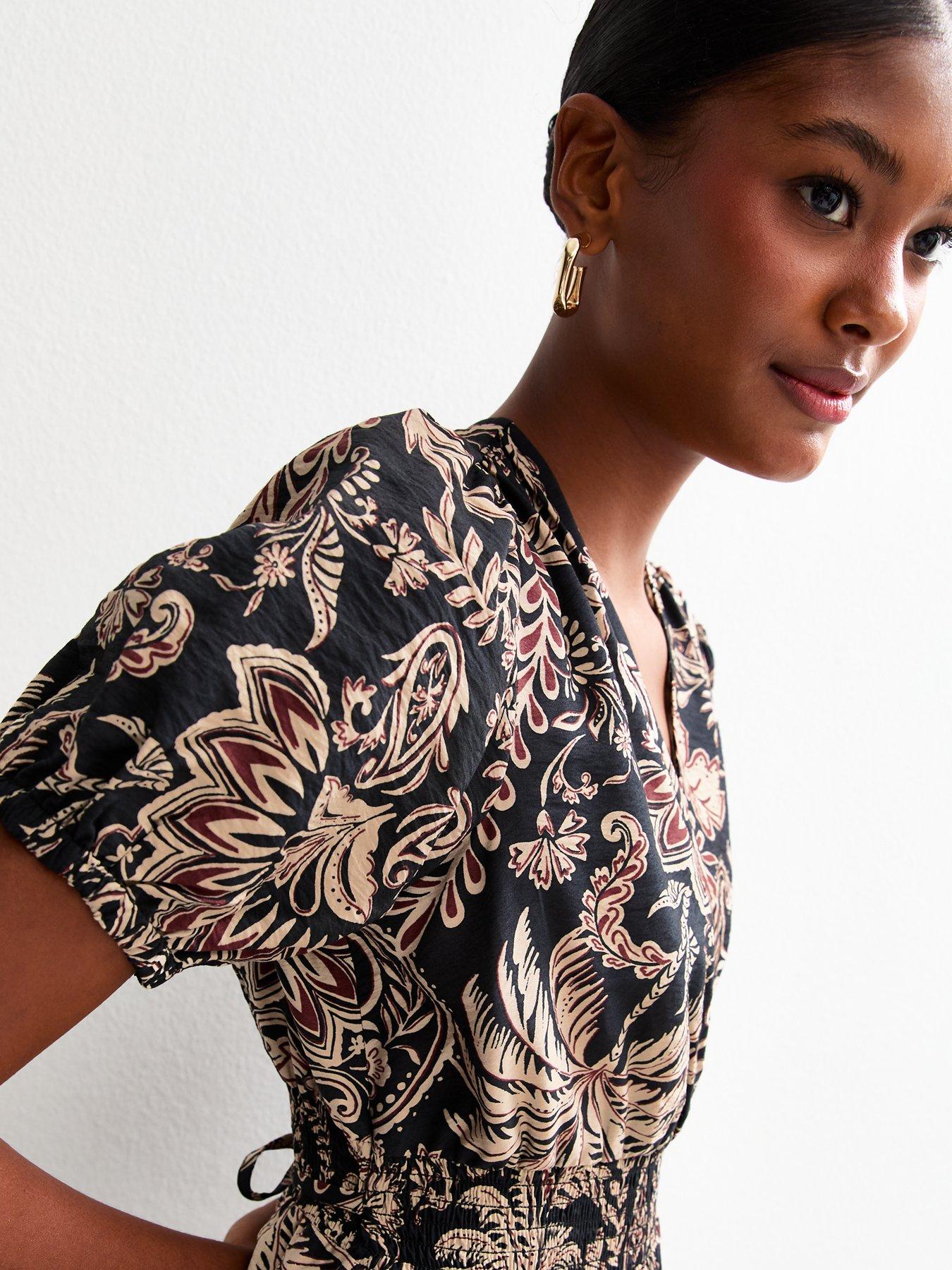 new-look-palm-tree-print-midi-dress-blackdetail