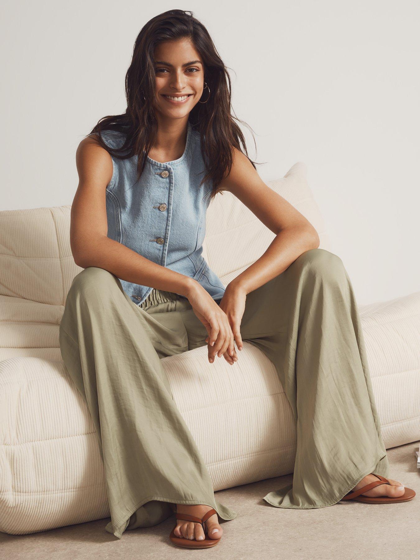new-look-blue-panelled-longline-denim-waistcoatback