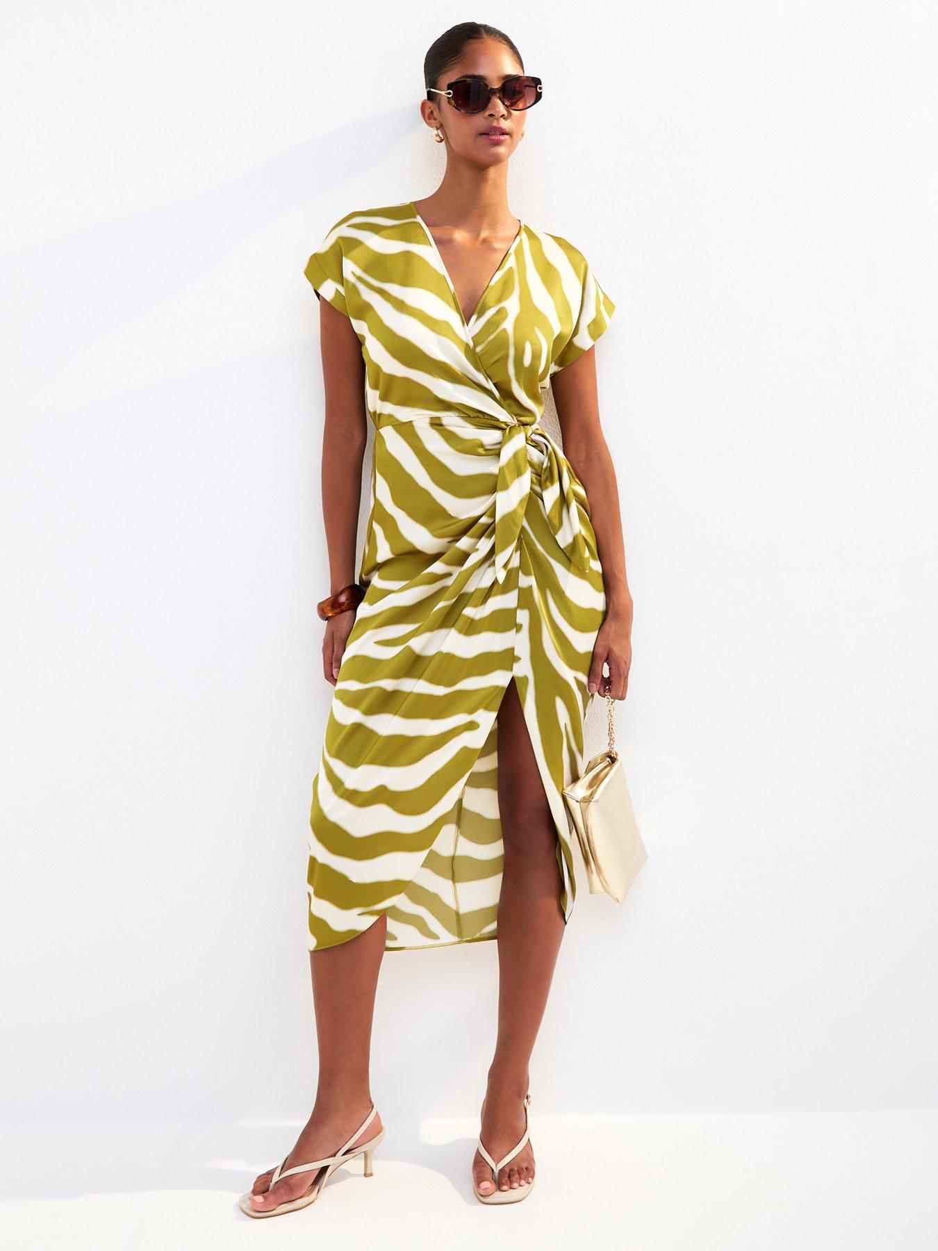 new-look-zebra-print-wrap-front-midi-dress-greenback