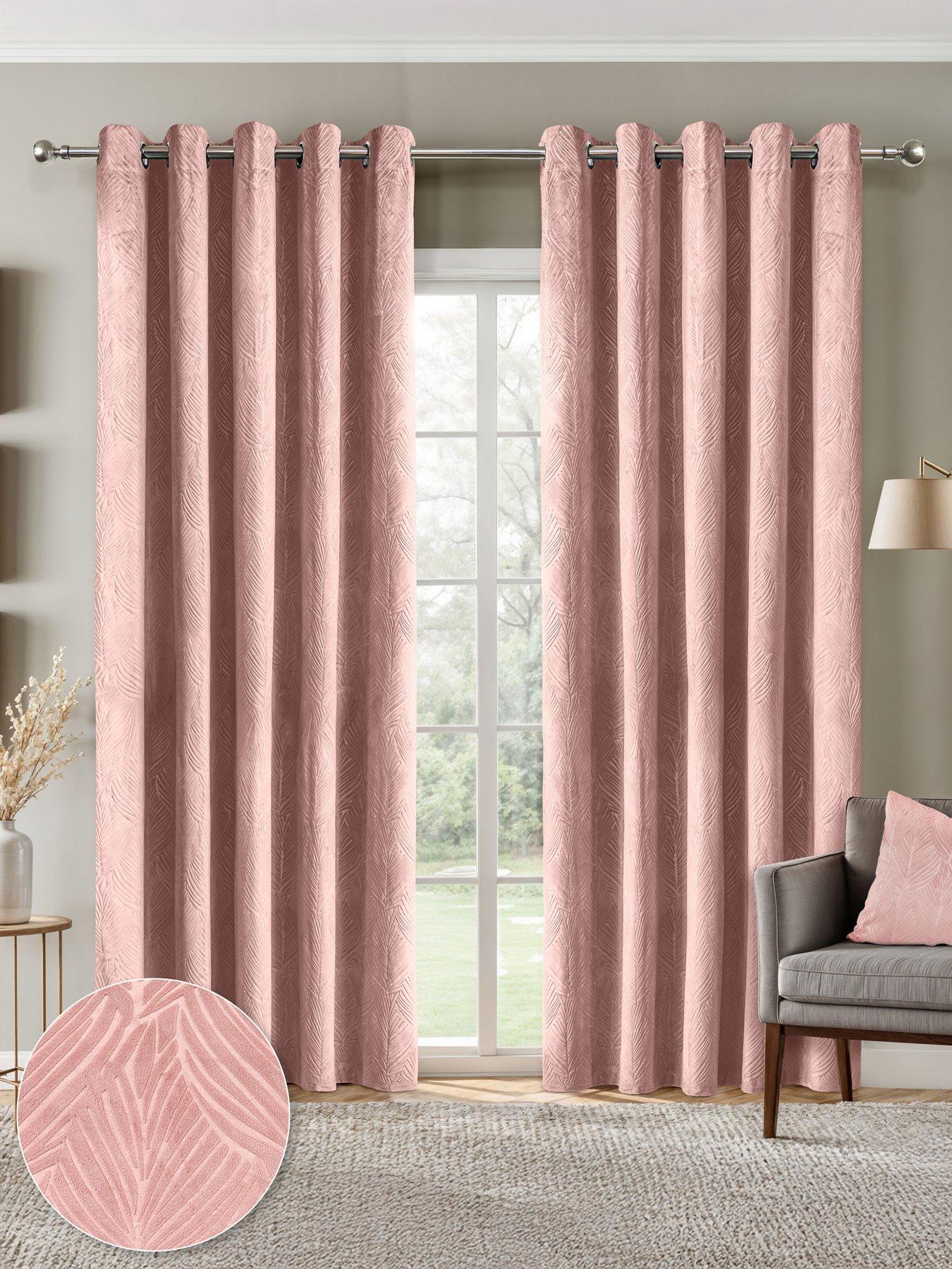 very-home-leaf-velvet-eyeletsnbspblackout
