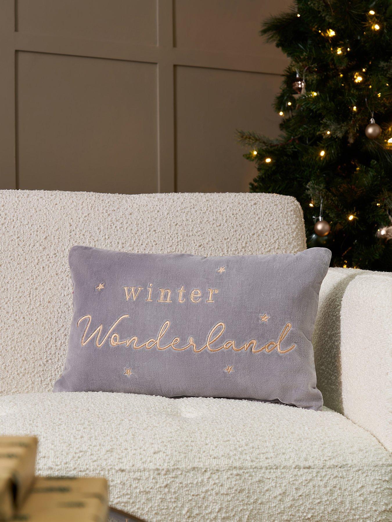 Very Home Winter Wonderland Cushion