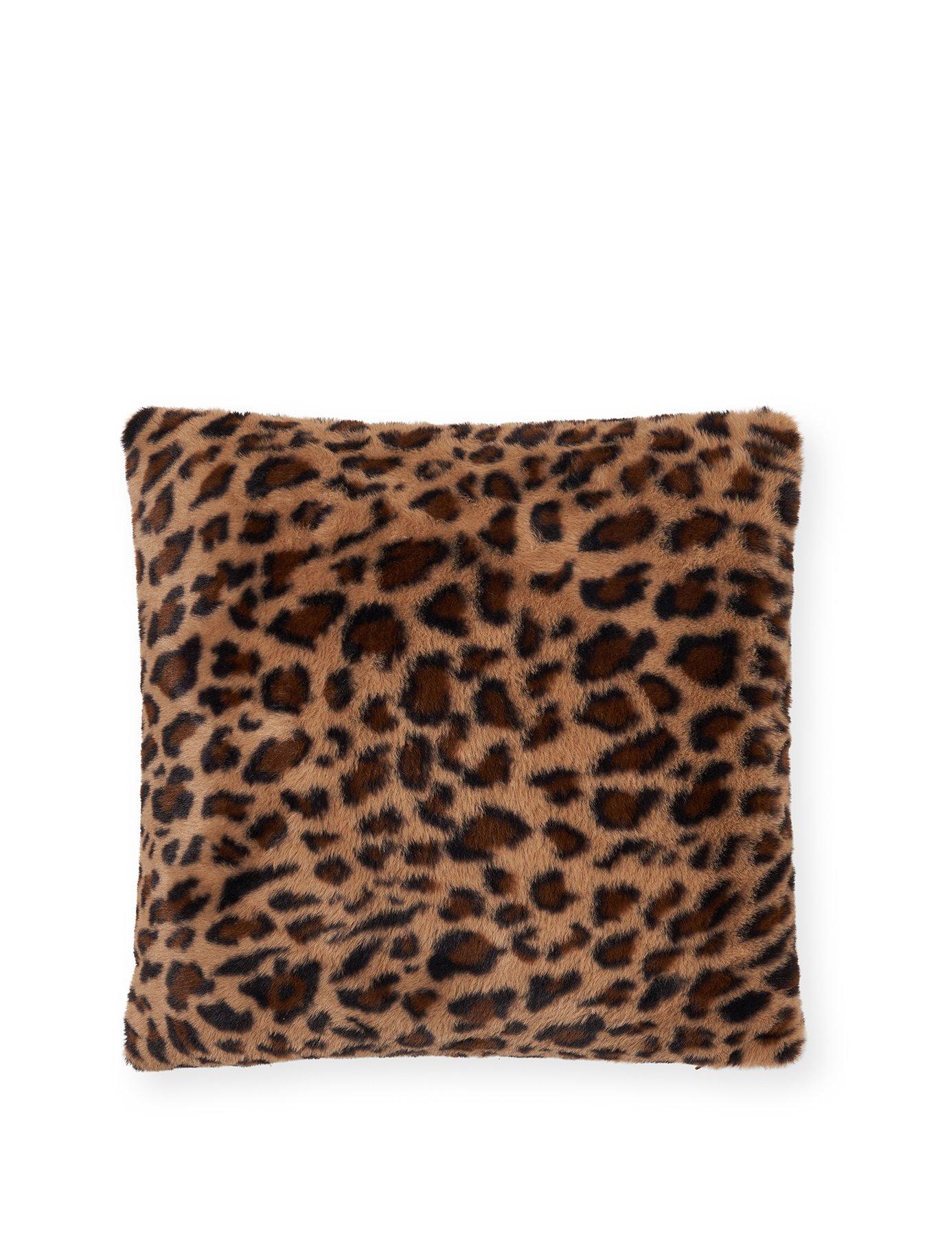 Image 2 of 5 of The Very Collection Nouveau Leopard Cushion