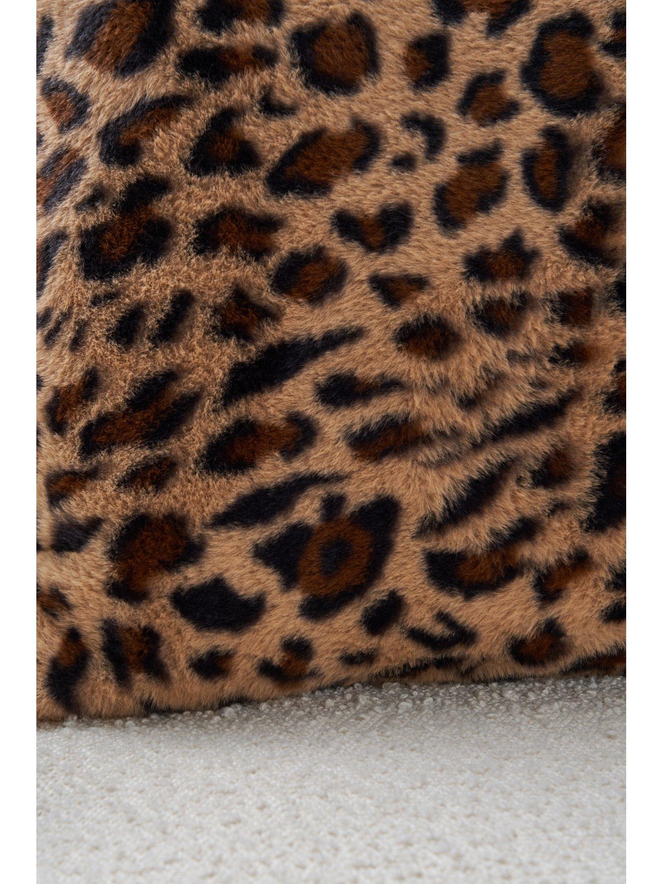 Image 4 of 5 of The Very Collection Nouveau Leopard Cushion