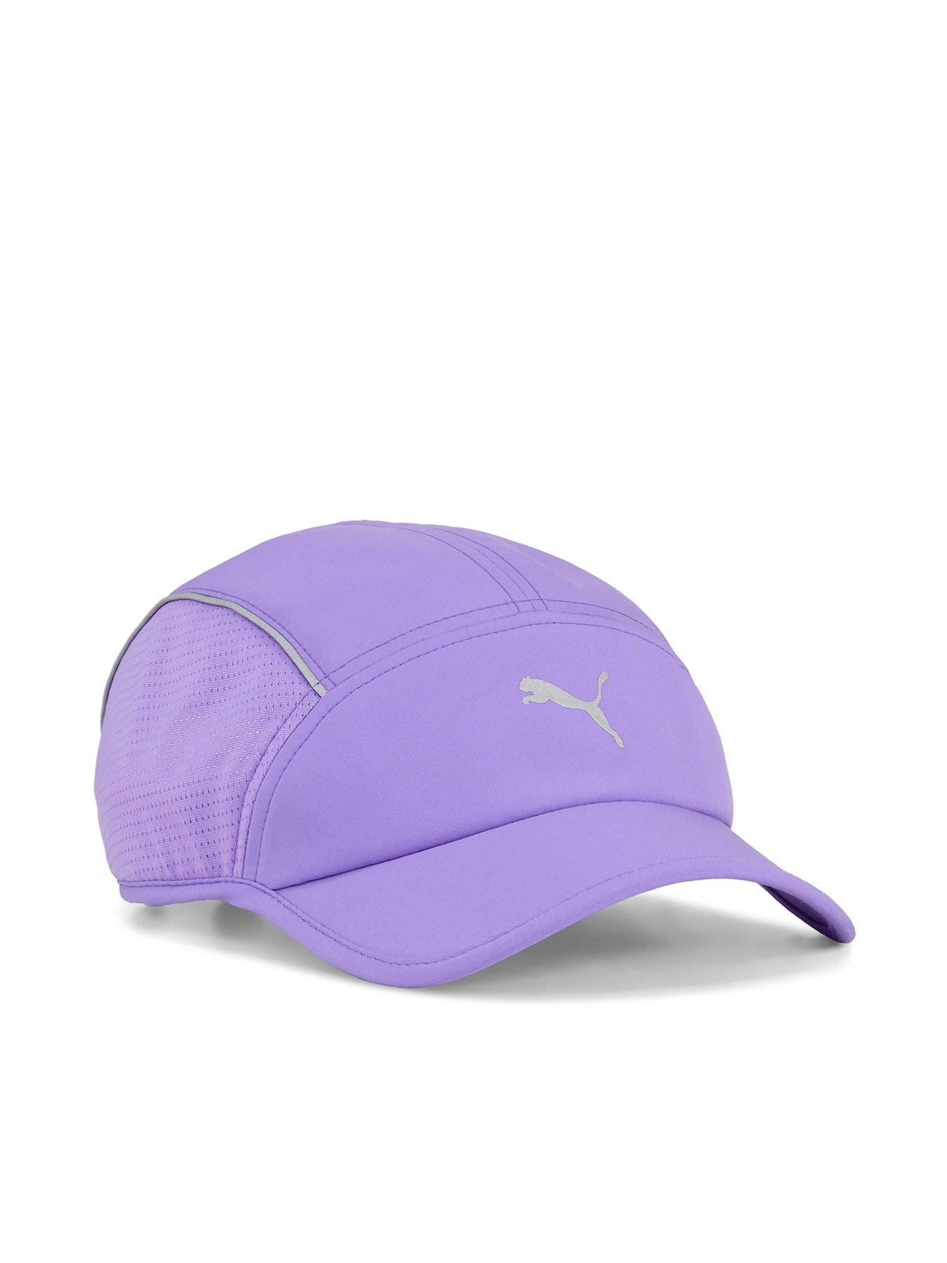 puma-unisex-running-short-visor-5-panel-cap-purple