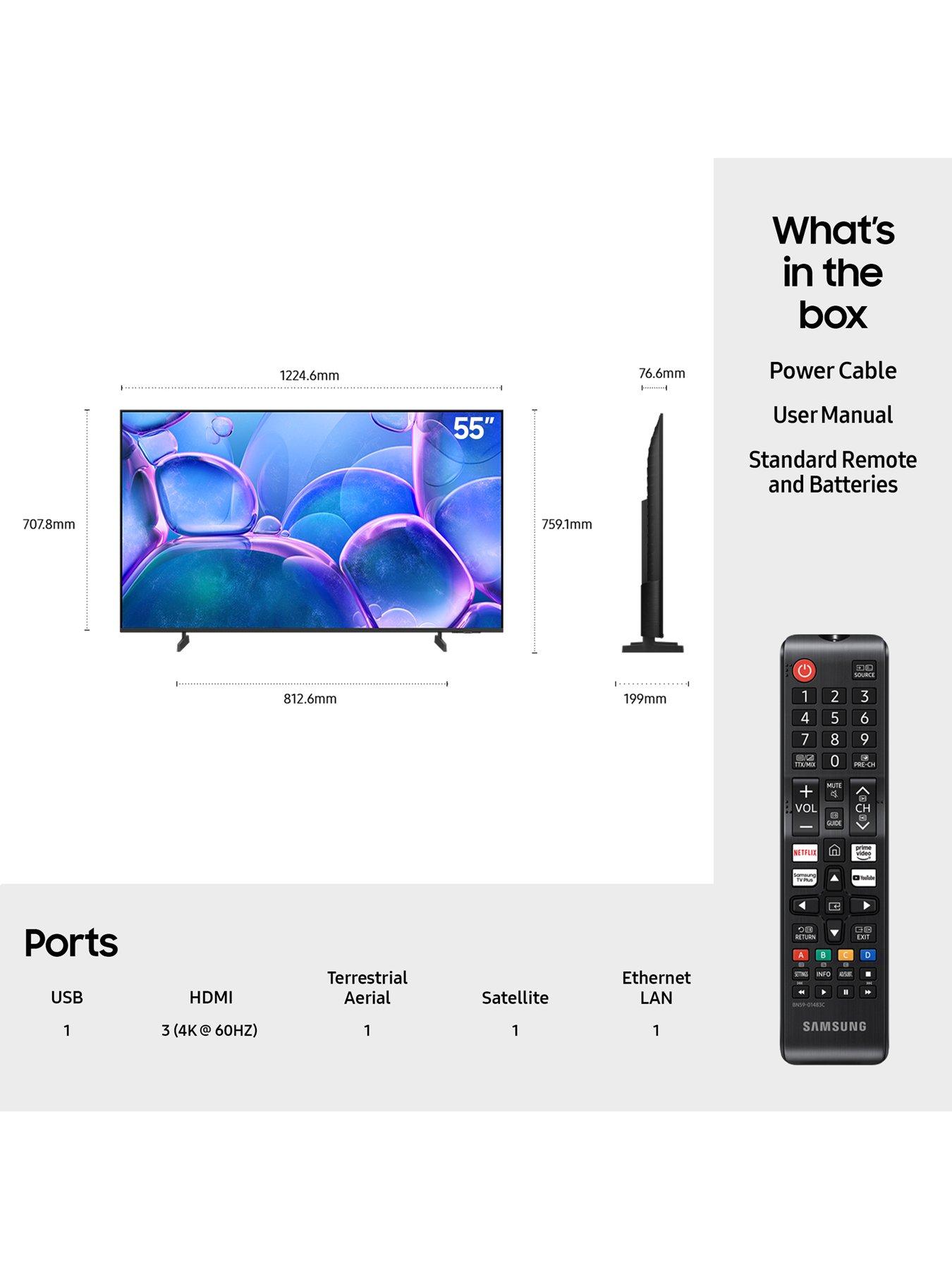 Image 7 of 8 of Samsung UE55U7000, 55 Inch Crystal UHD 4K Smart TV