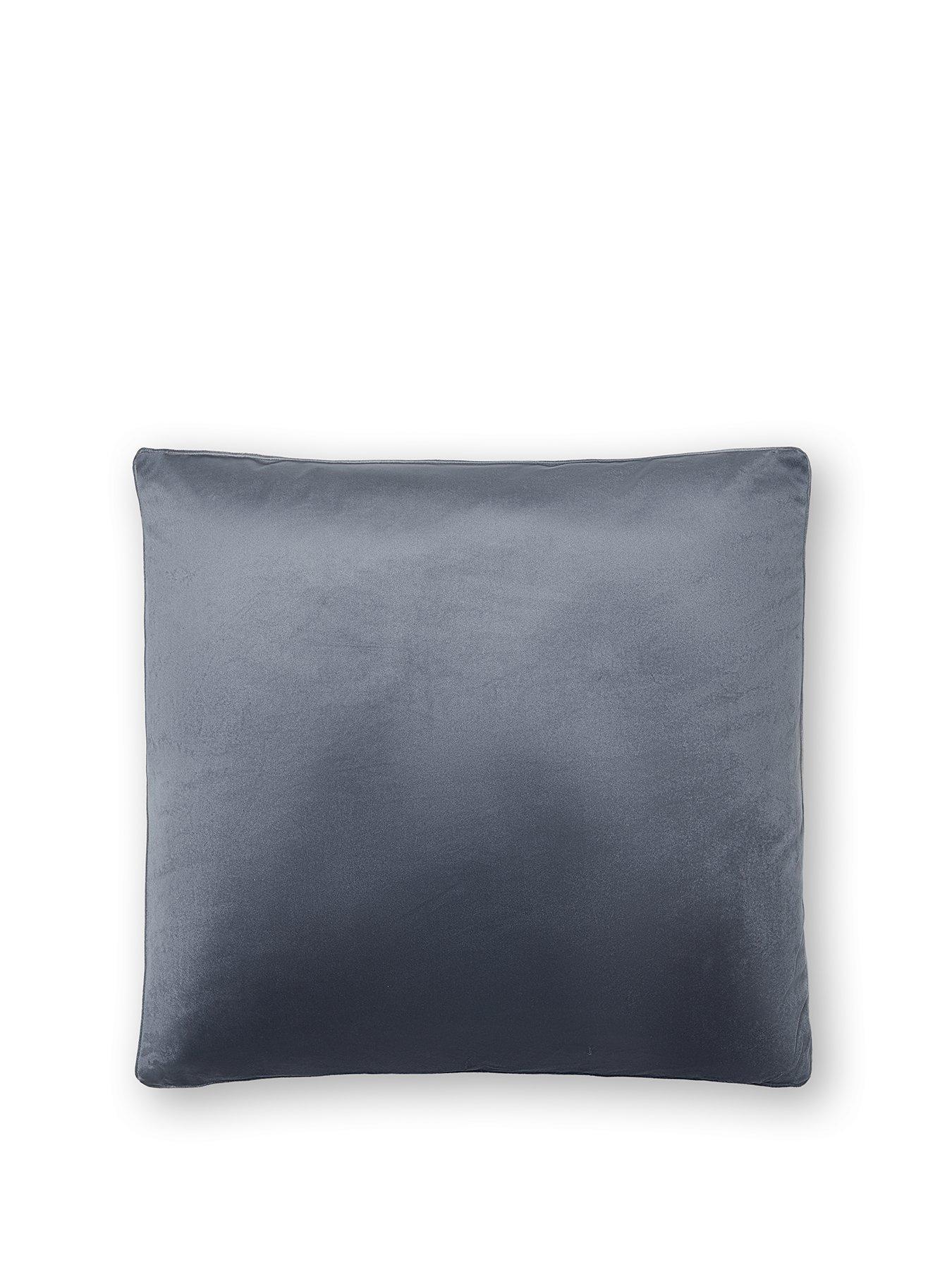 Image 2 of 6 of The Very Collection Large Piped Velour Cushion