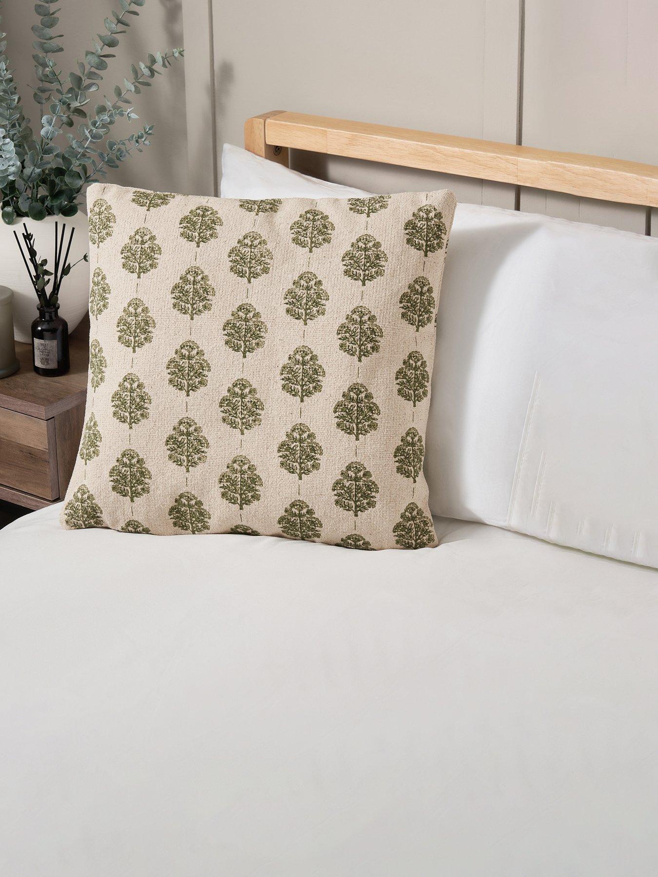 Very Home Block Print Cushion