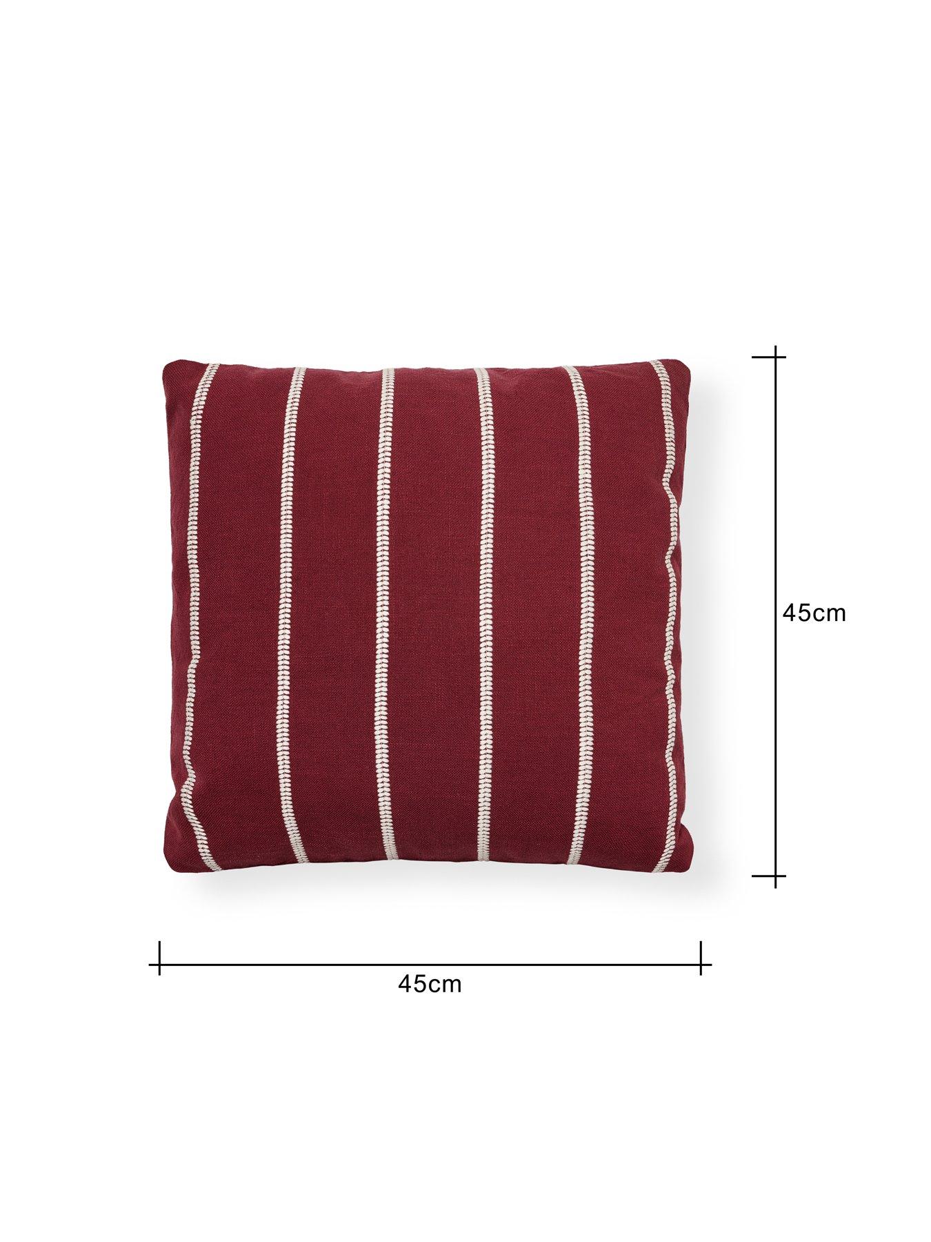 Image 5 of 6 of The Very Collection Cottage Stripe Cushion