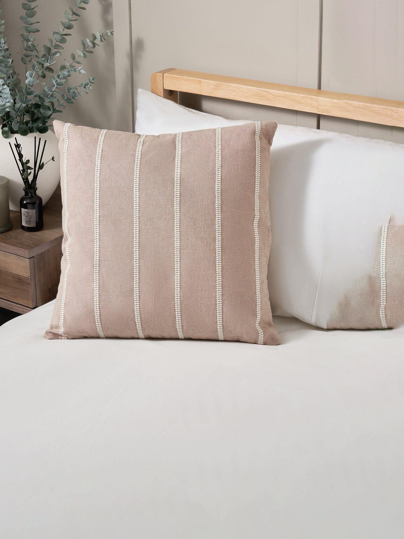 Image 1 of 6 of The Very Collection Cottage Stripe Cushion