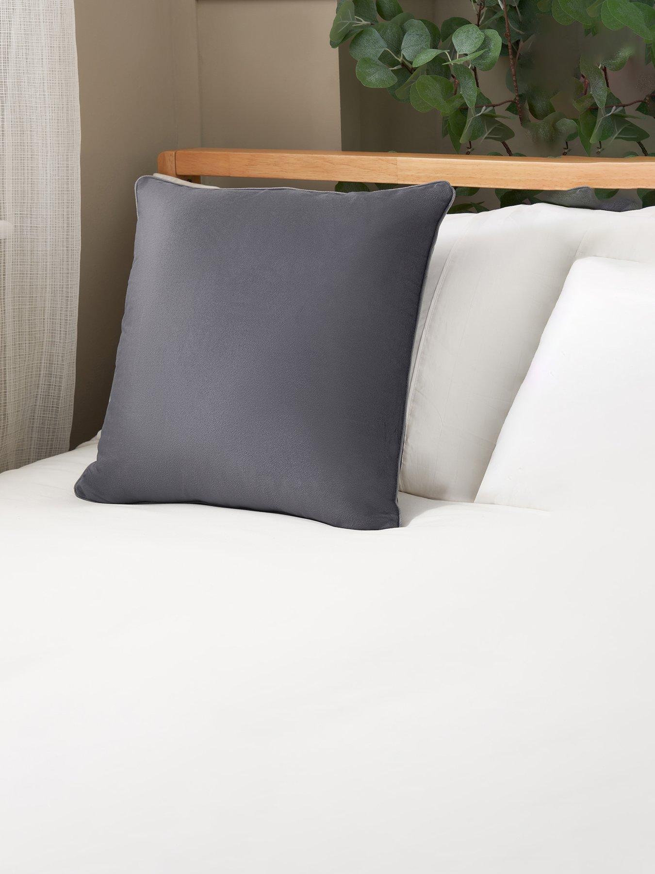 Very Home Piped Velour Cushion