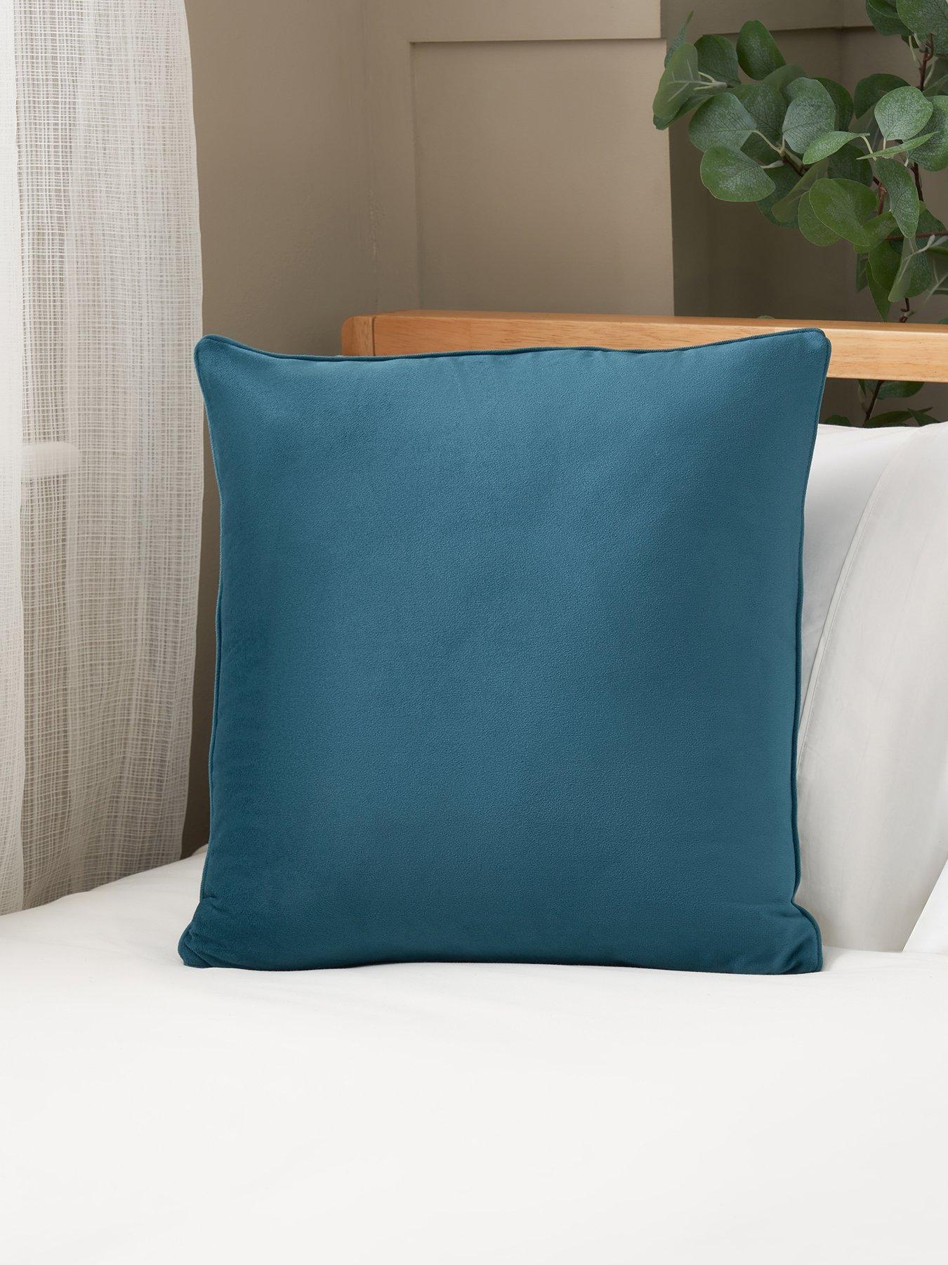 Very Home Piped Velour Cushion
