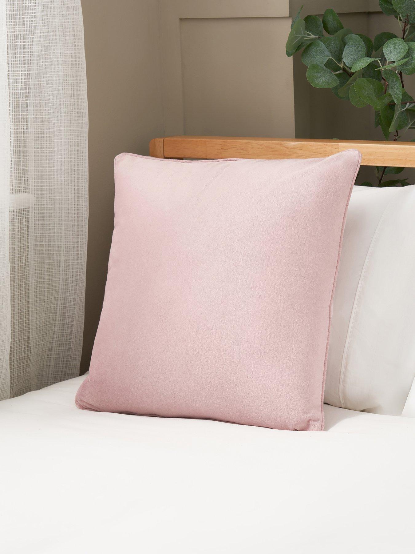 The Very Collection Piped Velour Cushion