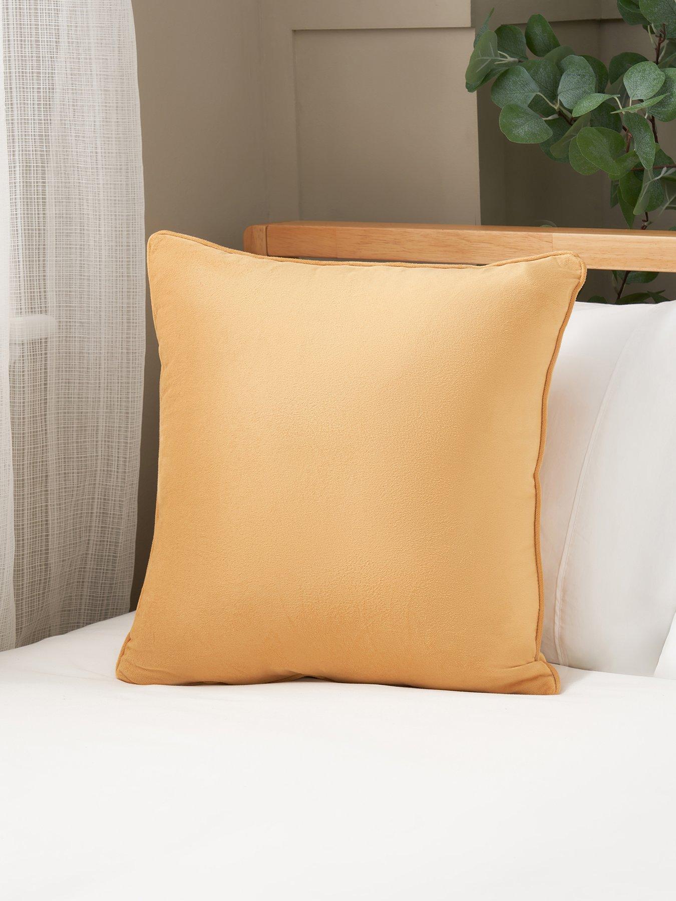 Very Home Piped Velour Cushion