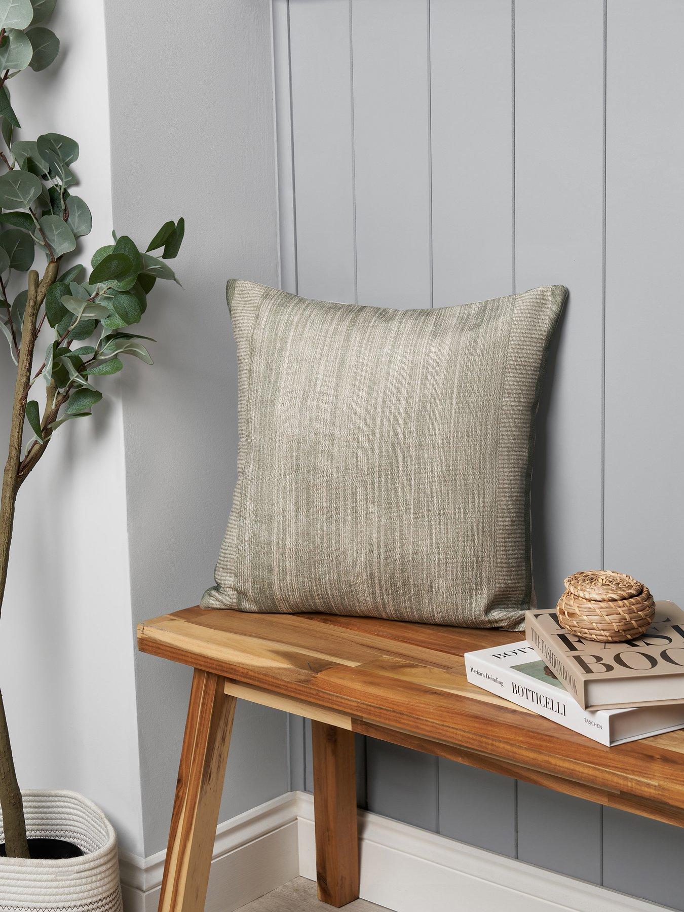 Very Home Rainfall Stripe Cushion