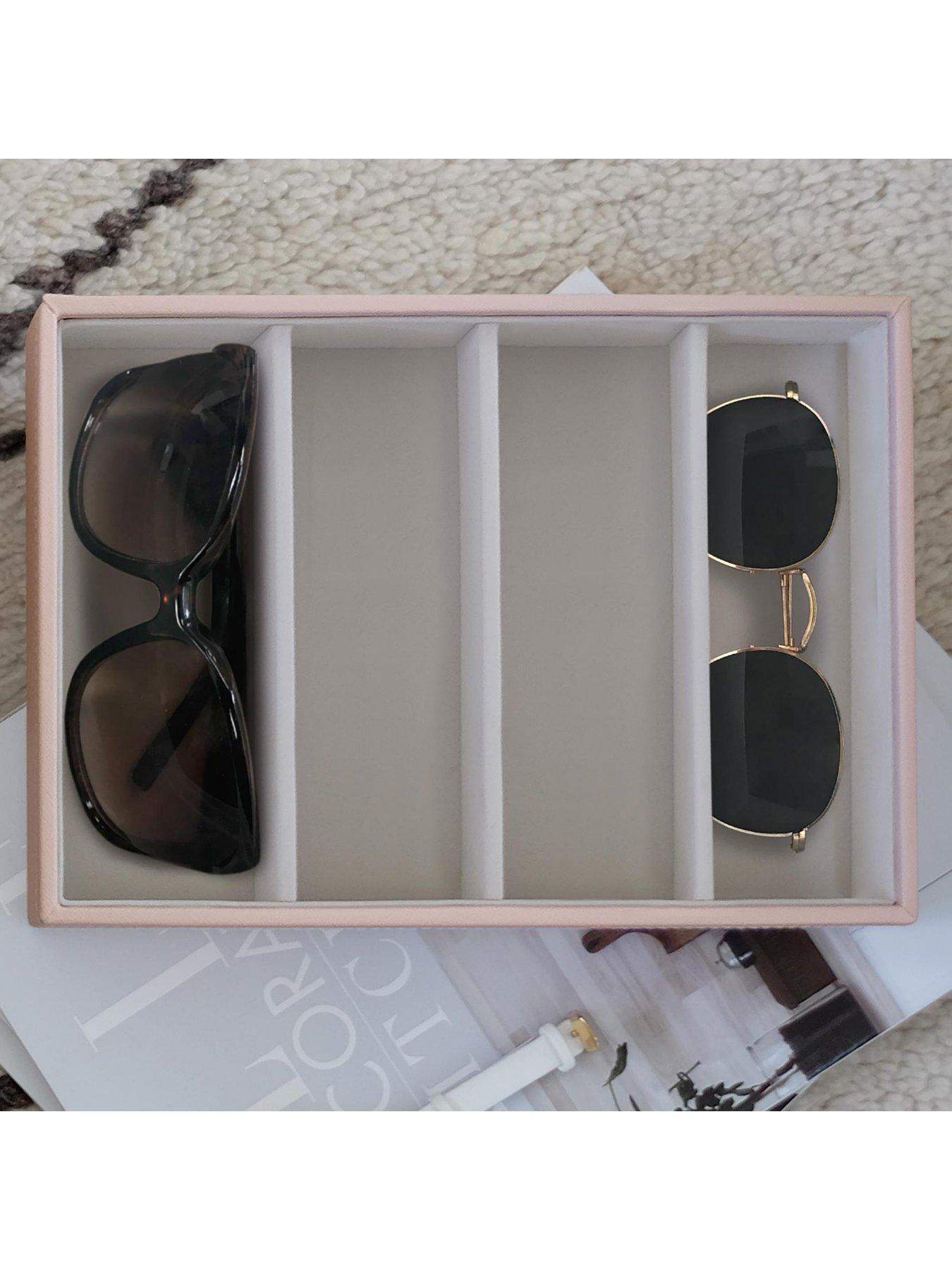 Image 2 of 2 of Stackers Blush Pink Classic Glasses & Accessories Tray