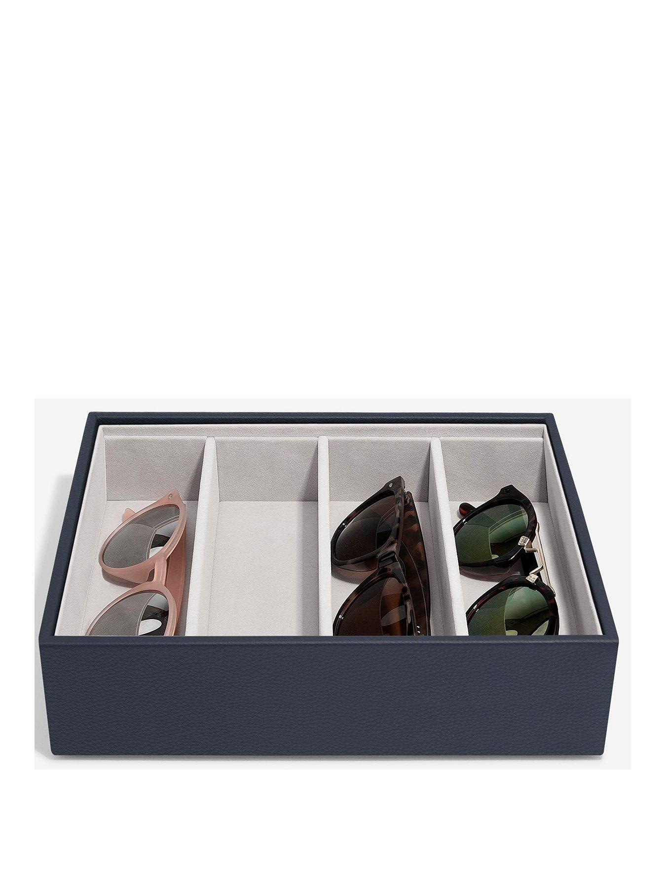 Image of Stackers Navy Blue Classic Glasses & Accessories Layer