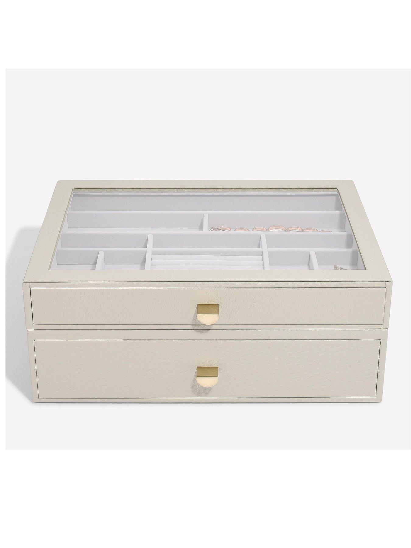 stackers-oatmeal-supersize-jewellery-box-set-of-2-with-drawersstillFront
