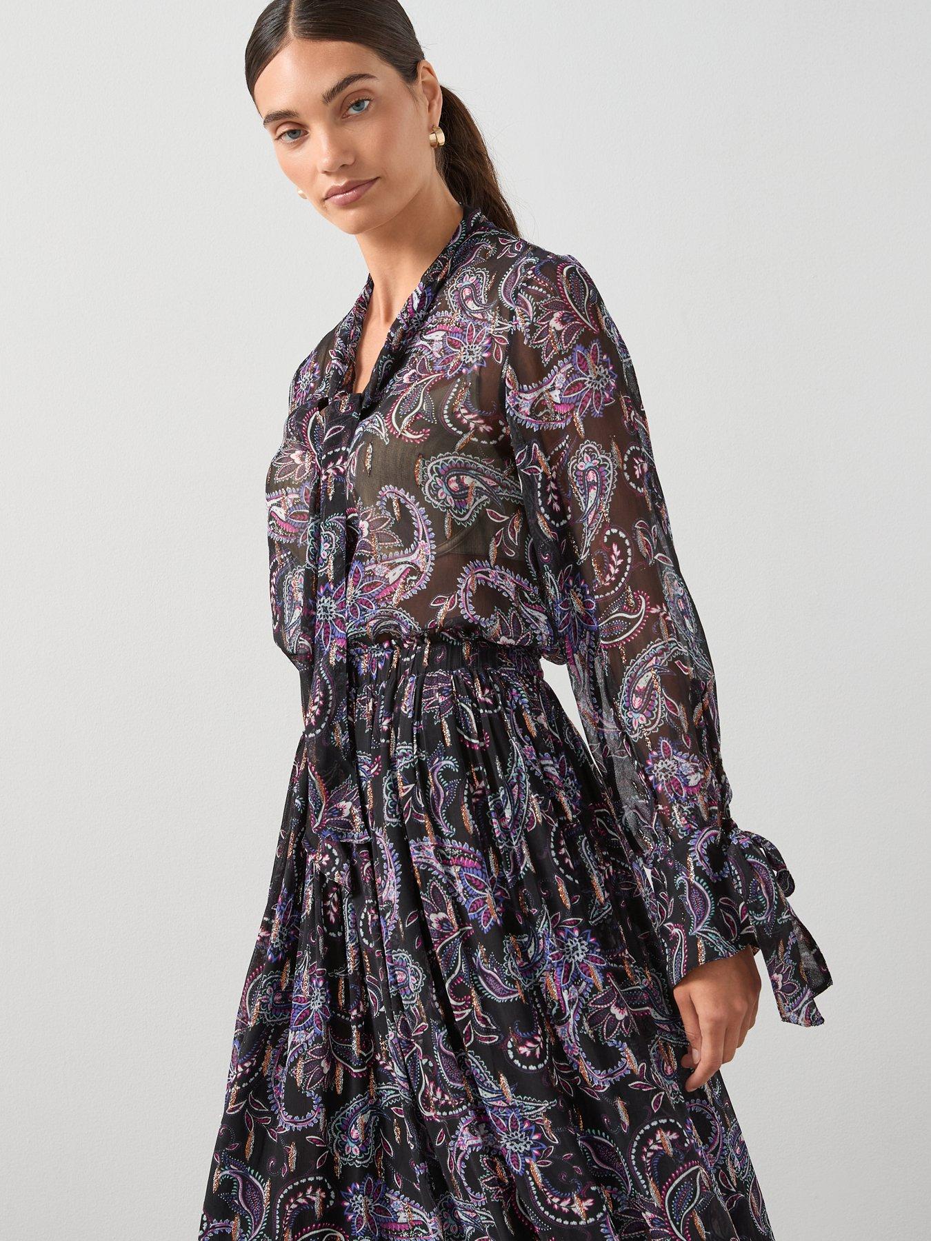 the-very-collection-paisley-print-ruffle-co-ord-blouse-purpledetail
