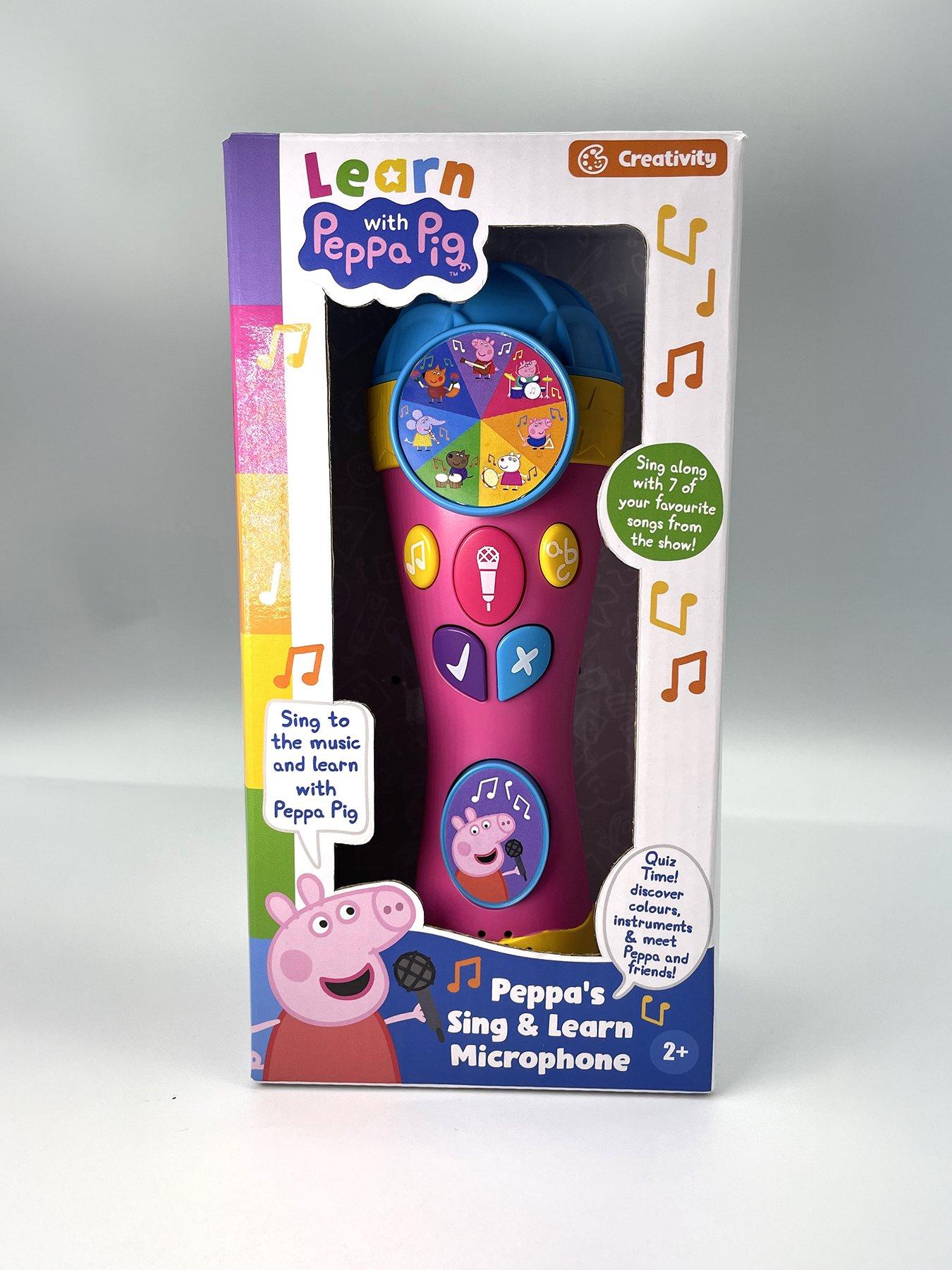 Peppa Pig Peppa's Singalong  &  Learn Microphone