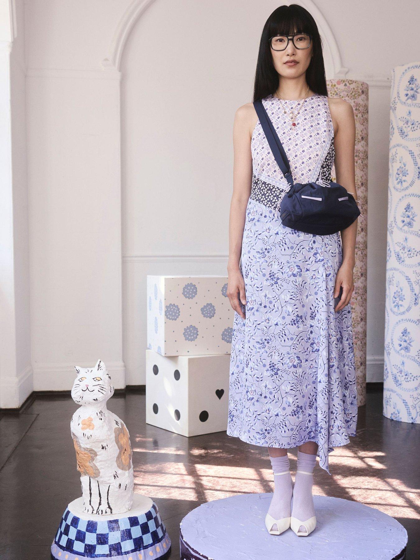 Image 4 of 5 of Cath Kidston Utility Cross-body Bag - Navy