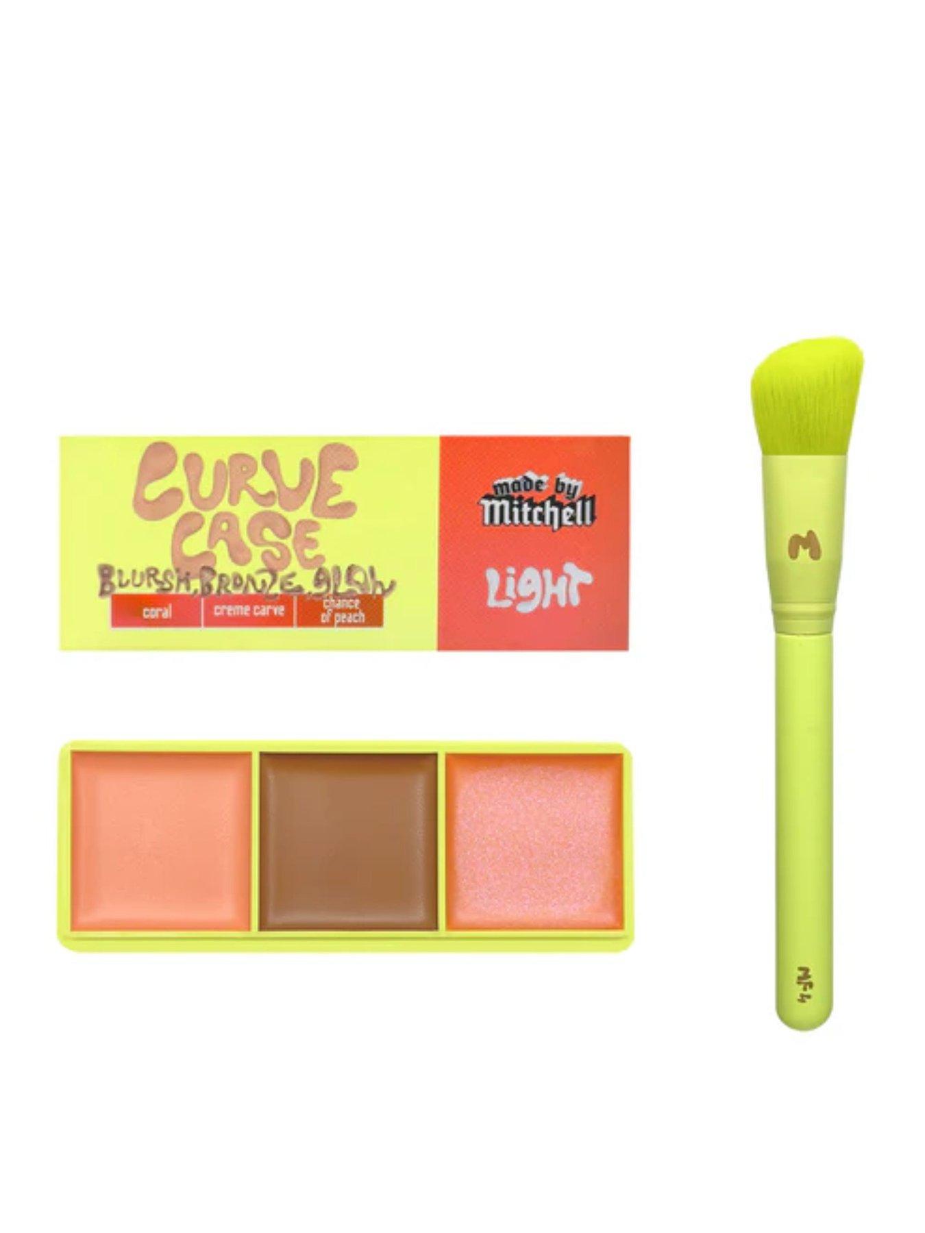 Made By Mitchell Mini Curve Case - Blursh, Bronze, Glow Face Palette