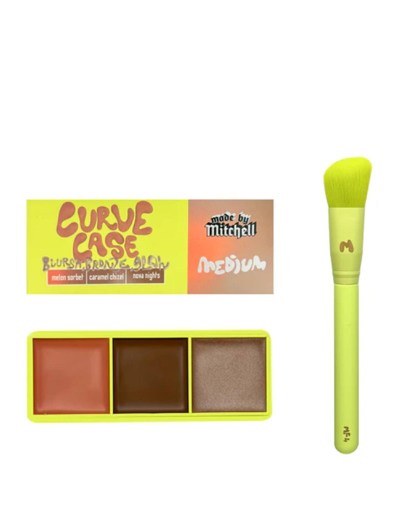 Made By Mitchell Mini Curve Case - Blursh, Bronze, Glow Face Palette