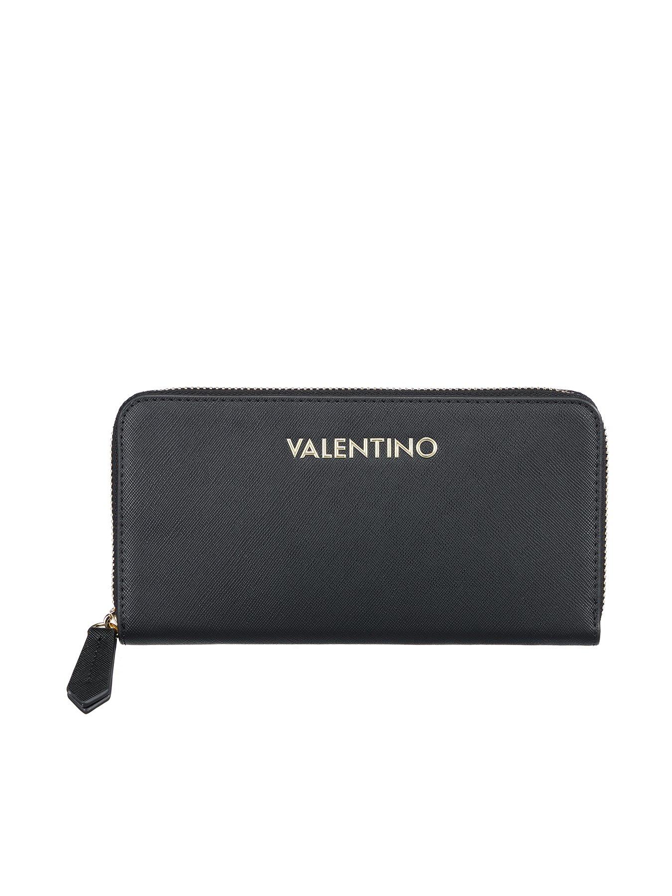 Valentino Zero RE Zip Around Wallet - Black