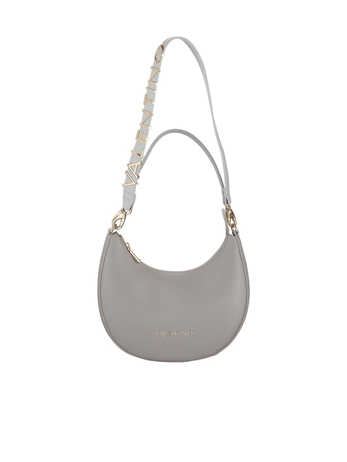 Image 1 of 4 of Valentino Alexia Hobo Bag - Grey