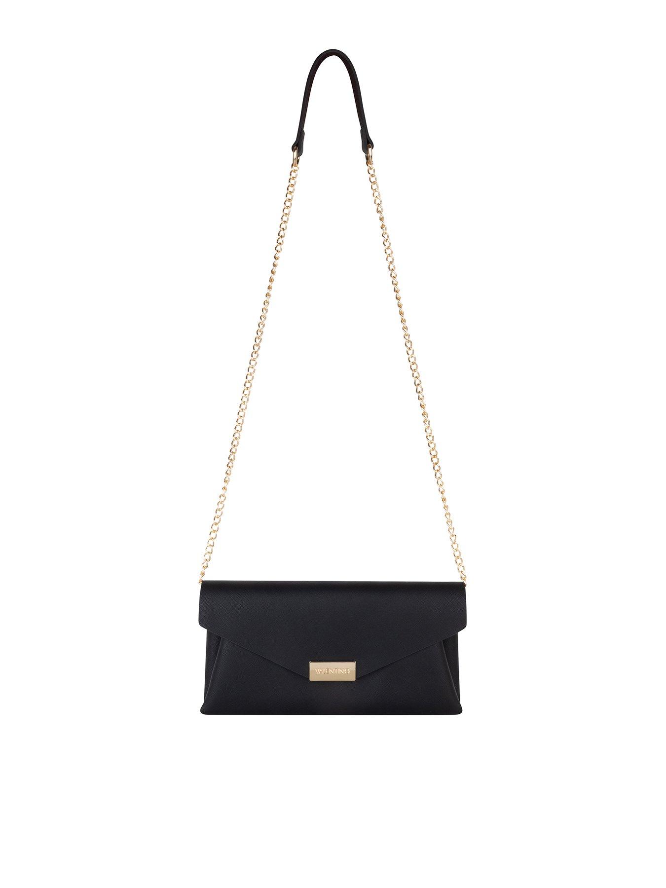 Image 1 of 3 of Valentino Arpie Clutch Bag - Black