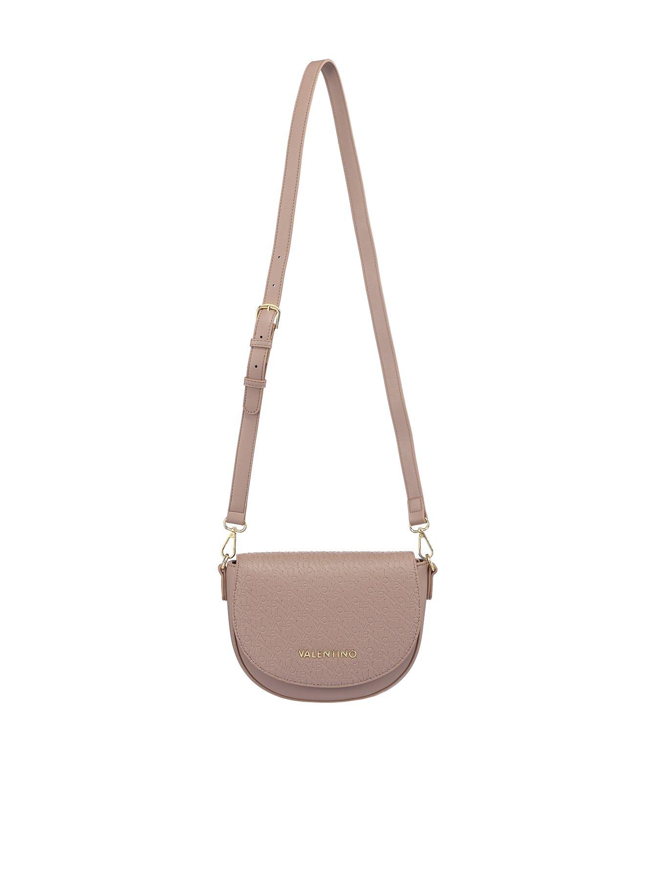 Image 1 of 4 of Valentino Falak Flap Crossbody Bag - Taupe