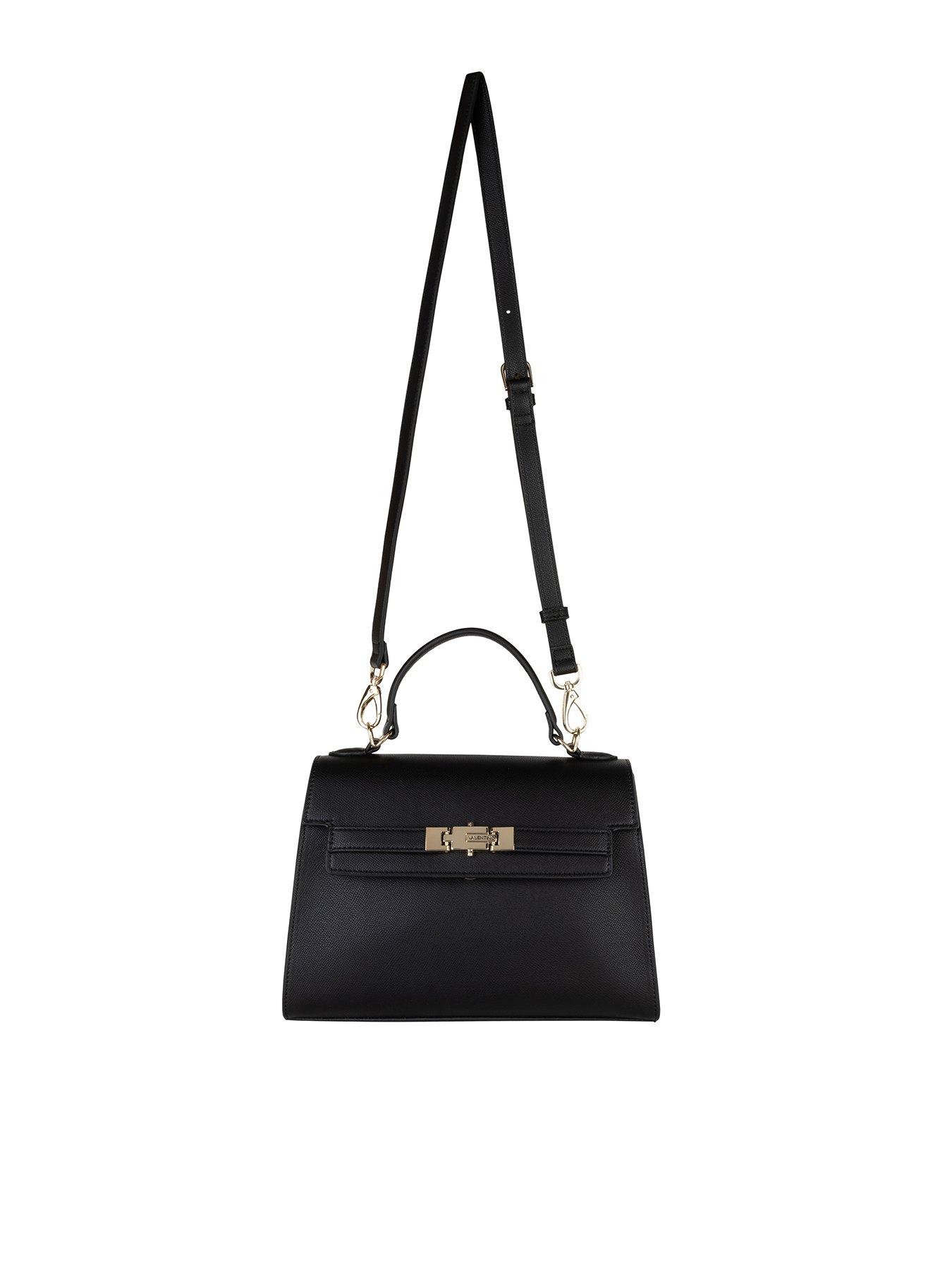 Valentino Fae RE Satchel - Black