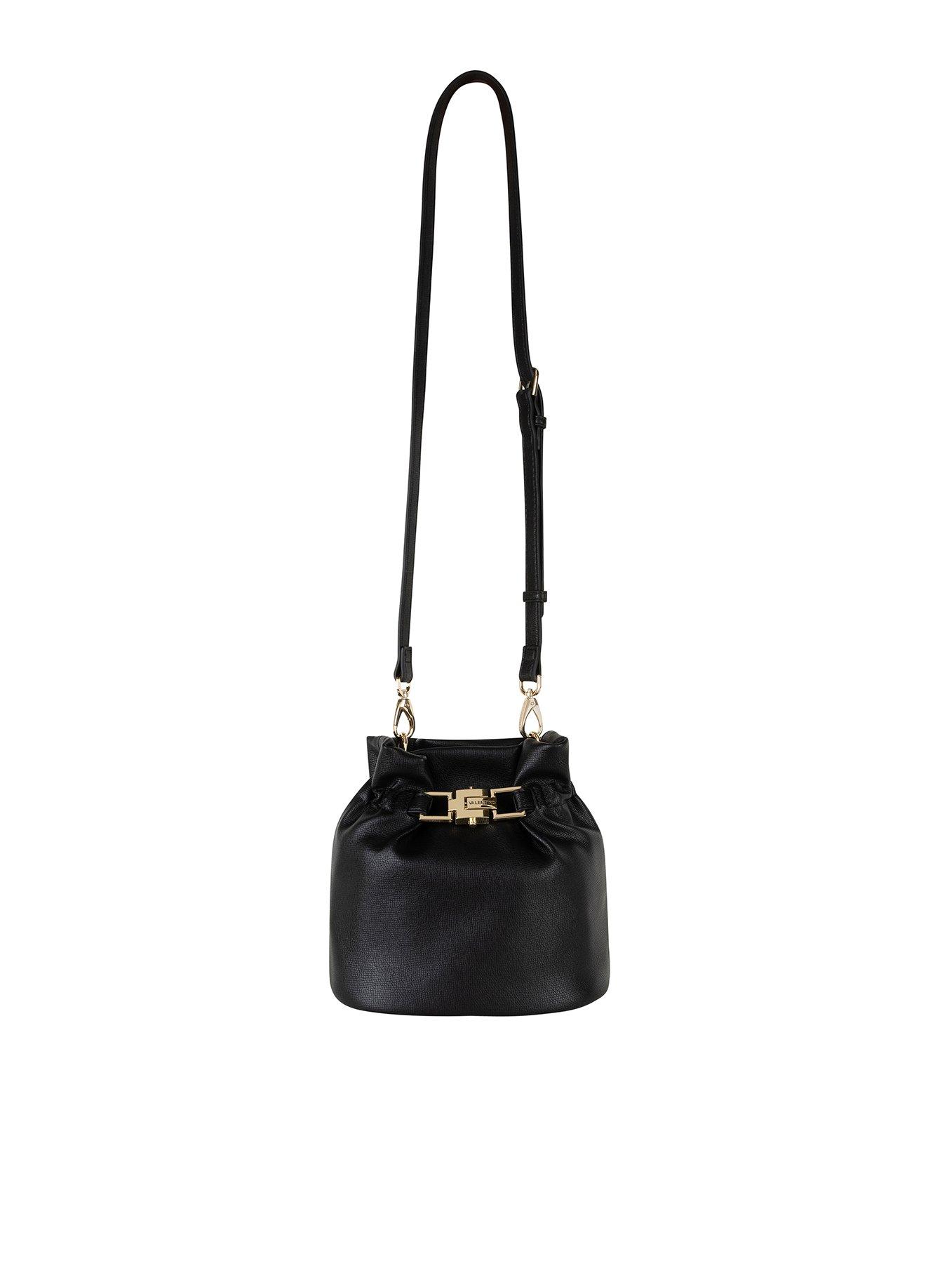 Valentino Fedora RE Bucket Bag - Black