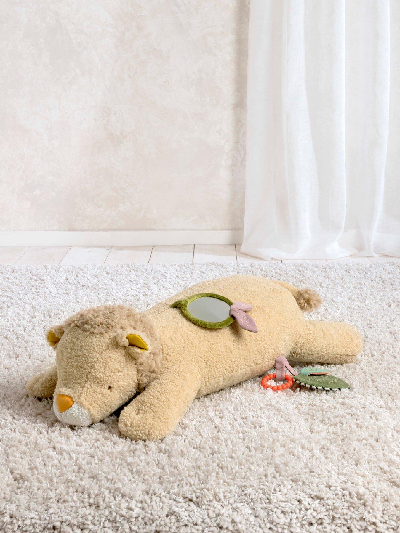 mamas-papas-tummy-time-lion-toy