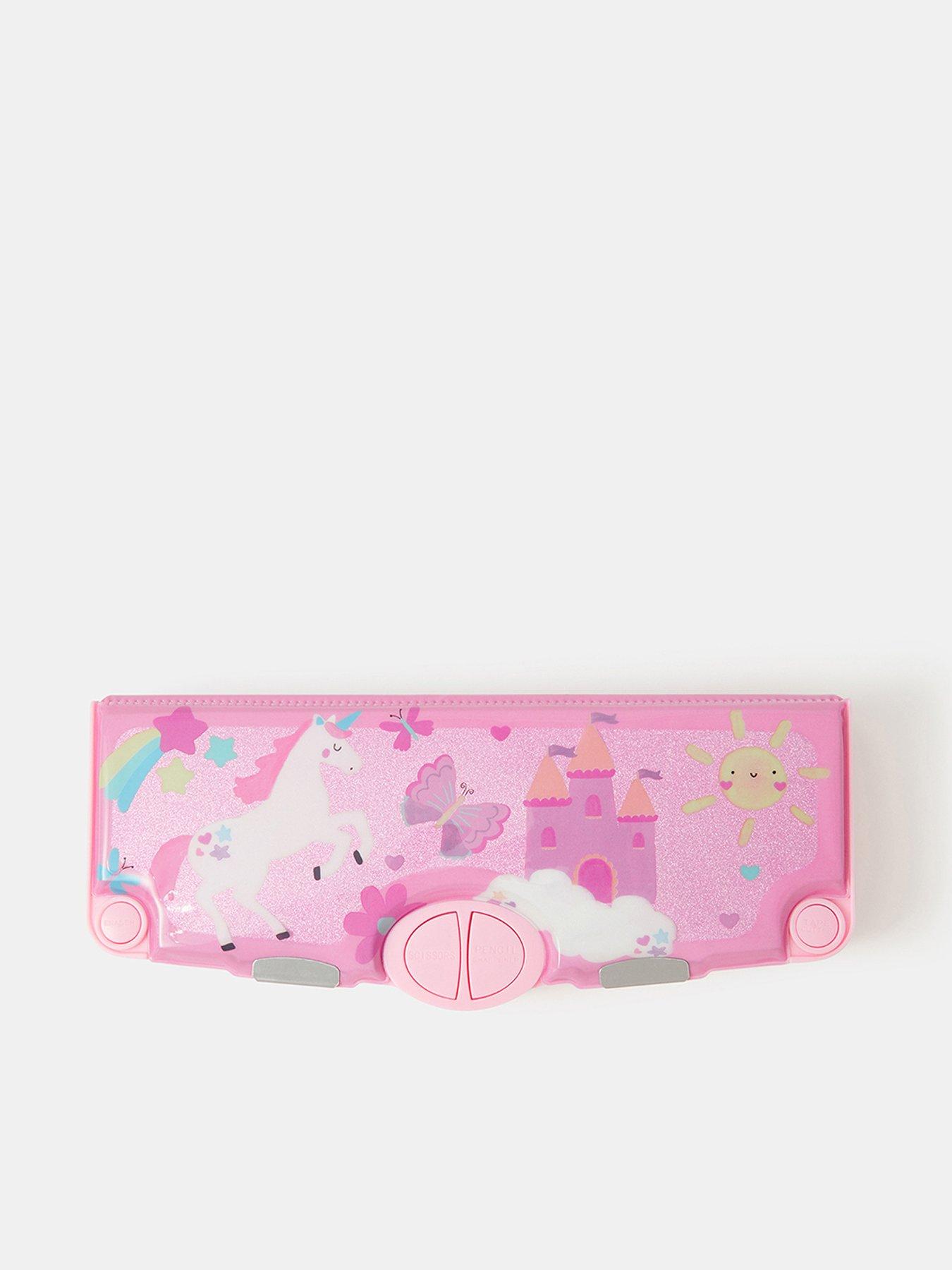 Image 1 of 3 of Accessorize Girls Pop Out Pencil Case - Pink