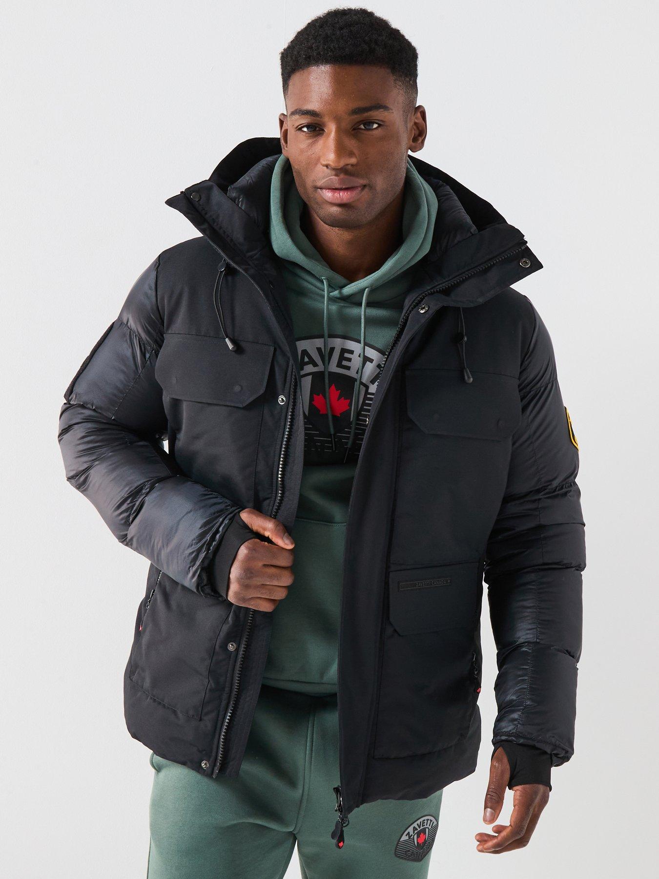 zavetti-canada-mantio-duo-shine-padded-parka-coat-black