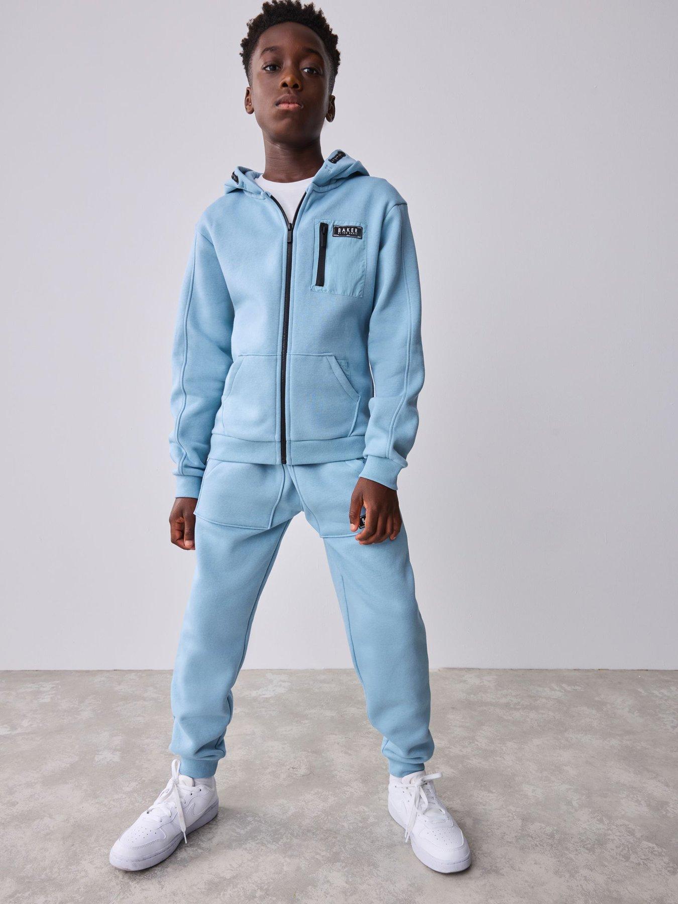 Ted Baker Boys Hoodie Set - Blue