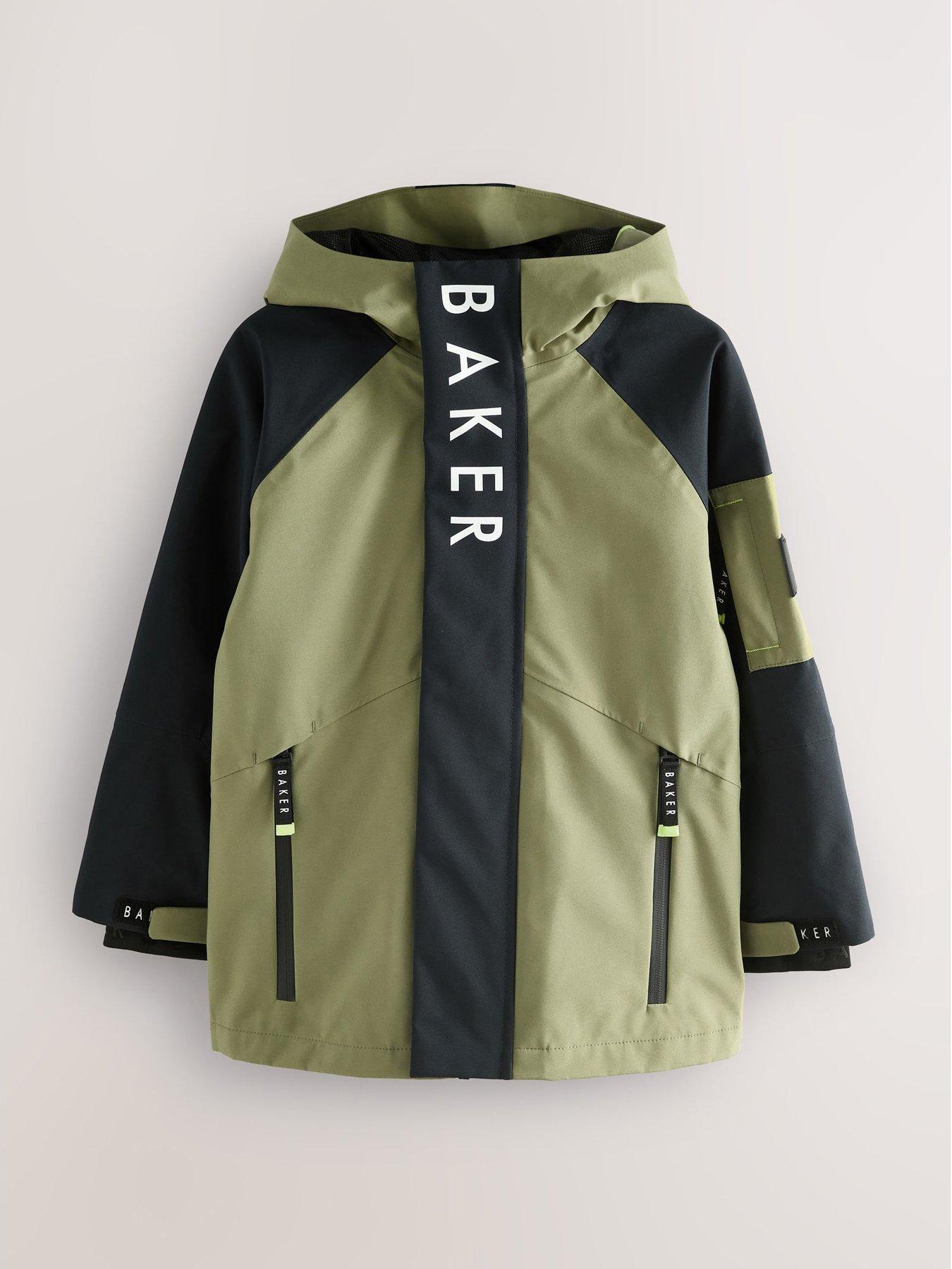 ted-baker-older-boys-colourblock-coat-greendetail