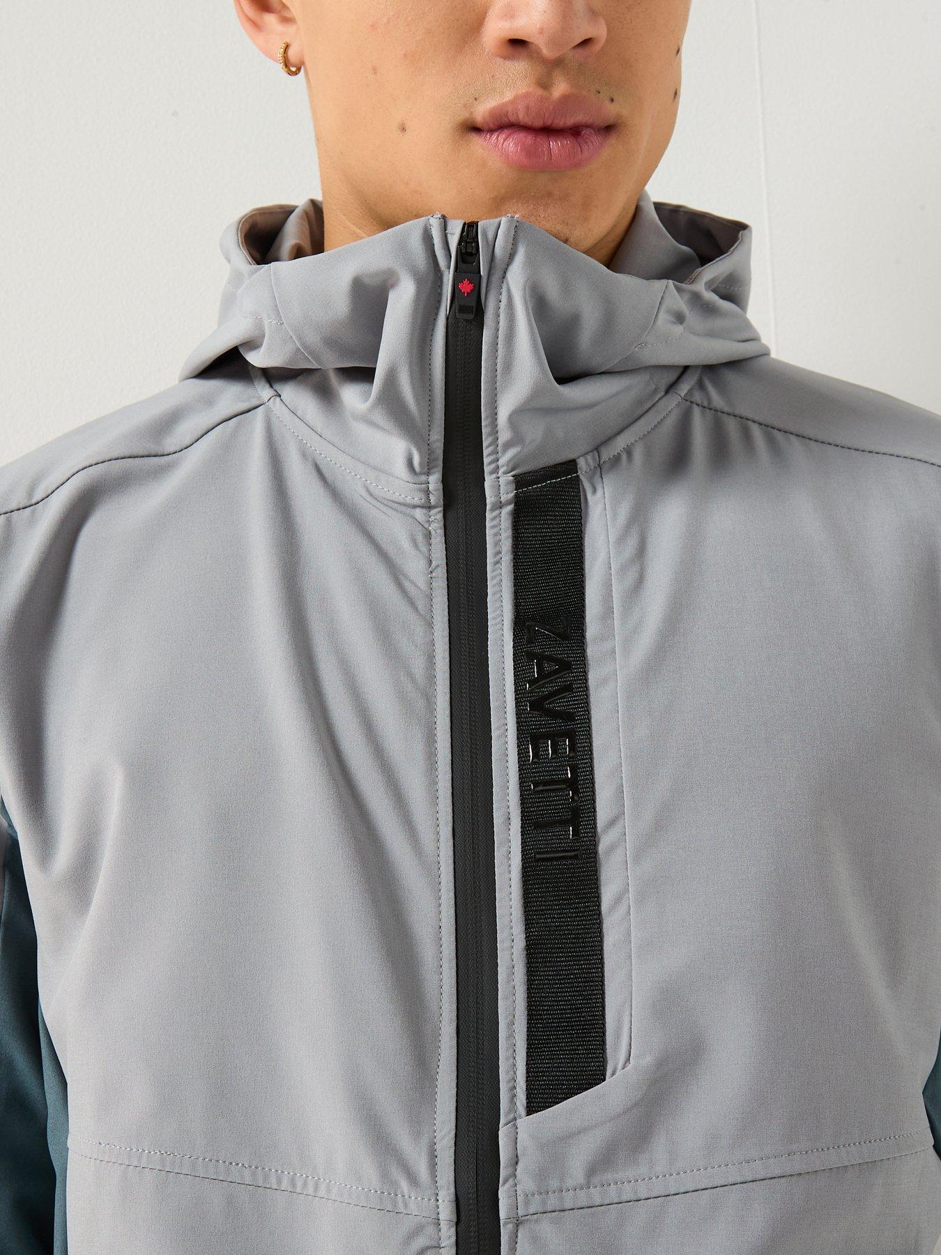 zavetti-canada-verozo-reflective-zip-through-woven-hoody-greyoutfit