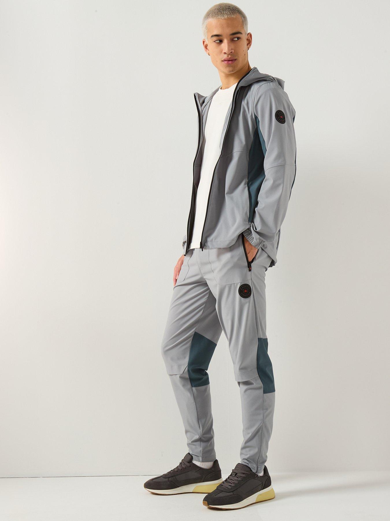 Image 5 of 5 of Zavetti Canada Verozo Woven Drawstring Trousers - Grey