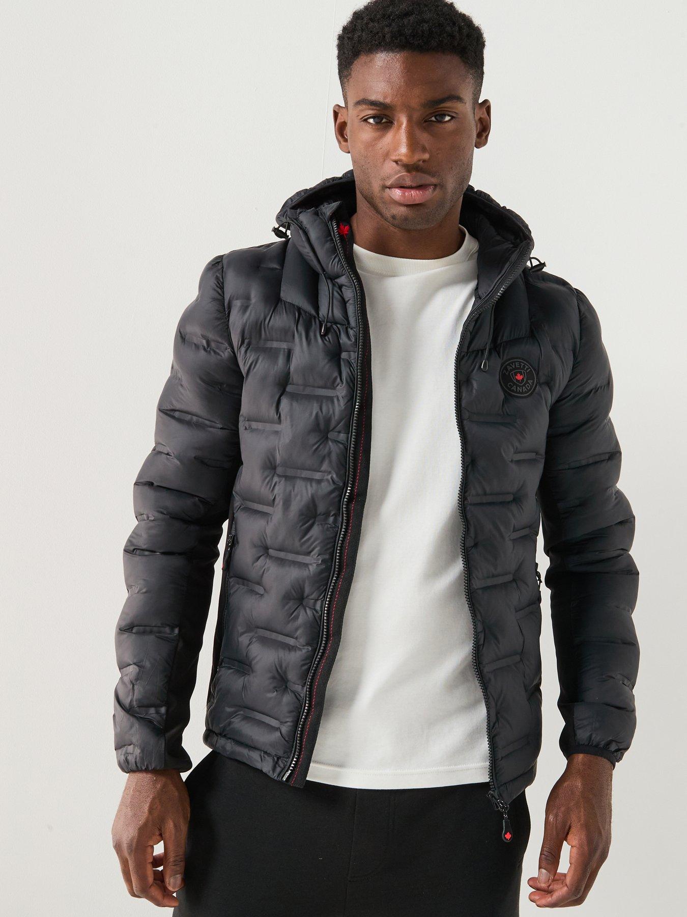 Zavetti Canada Vuziro Hybrid Padded Jacket - Black