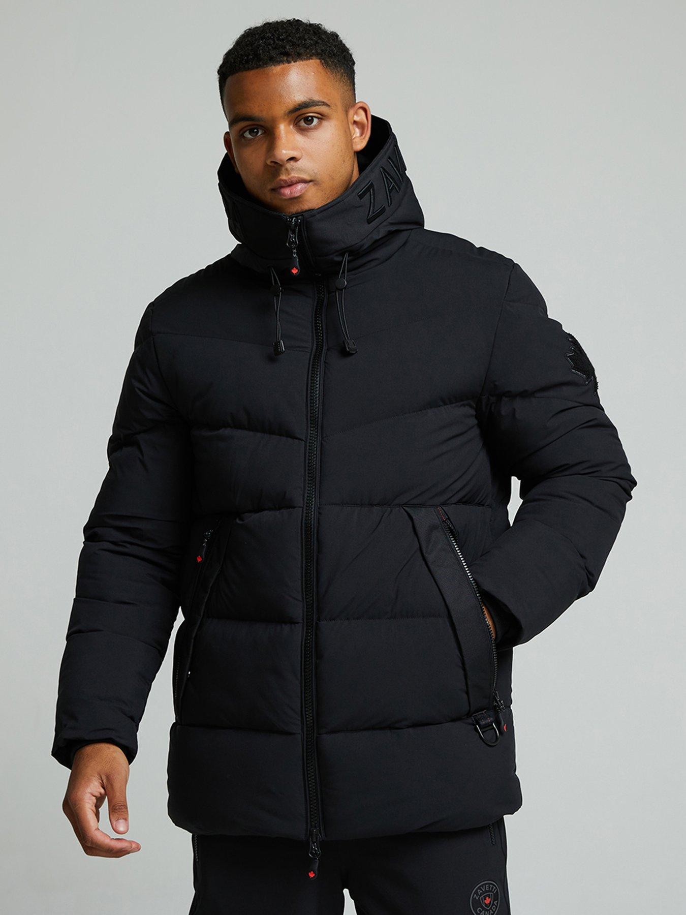 zavetti-canada-zeoti-padded-coat-black
