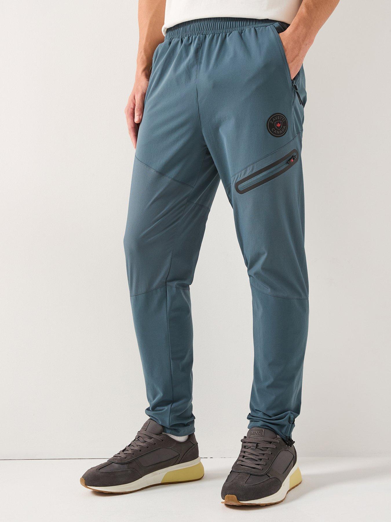 Zavetti Canada Zidero Panelled Drawstring Technical Woven Trousers - Dark Blue