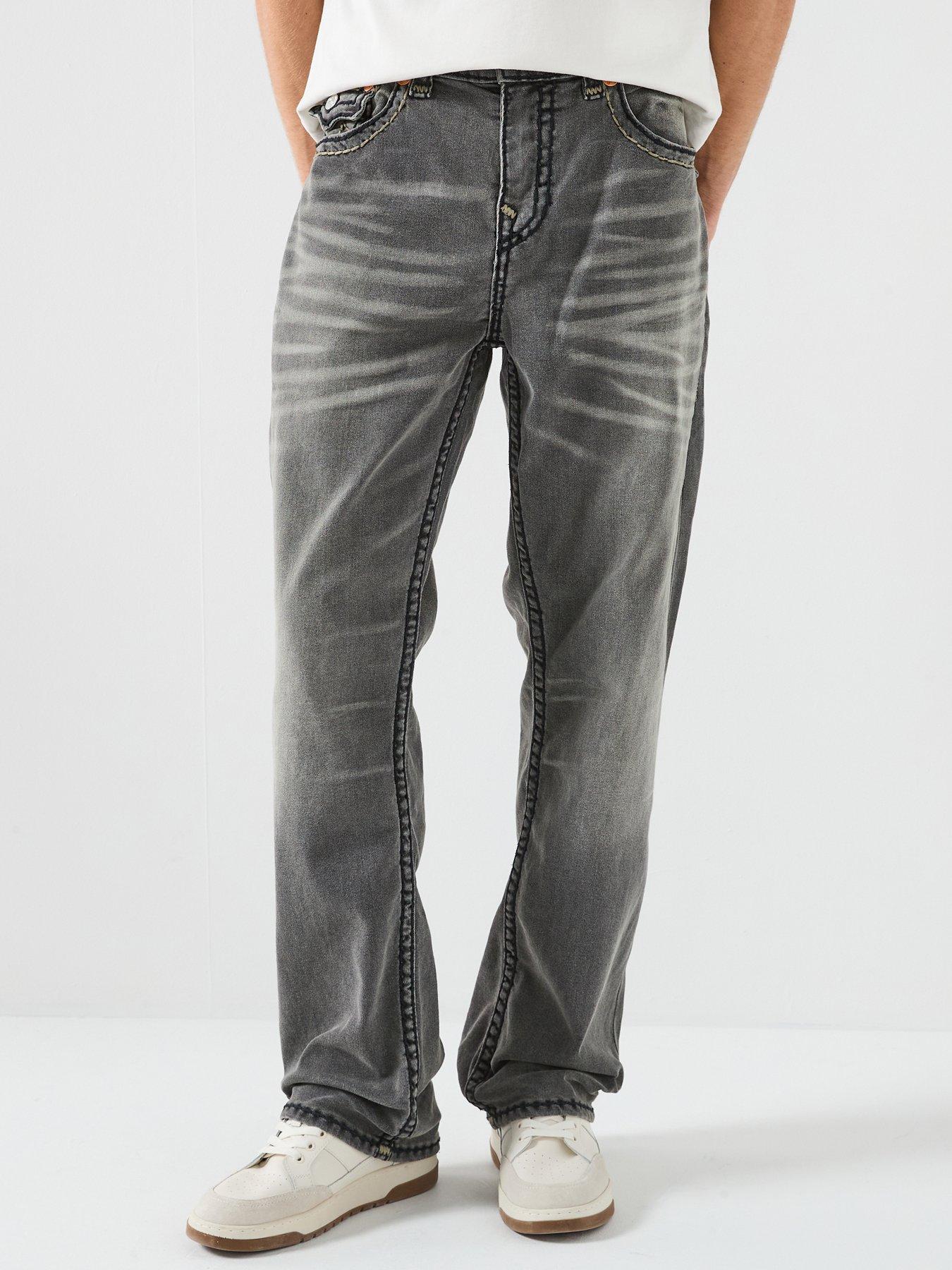 TRUE RELIGION Bobby Super T Baggy Fit Jeans - Grey | Very Ireland