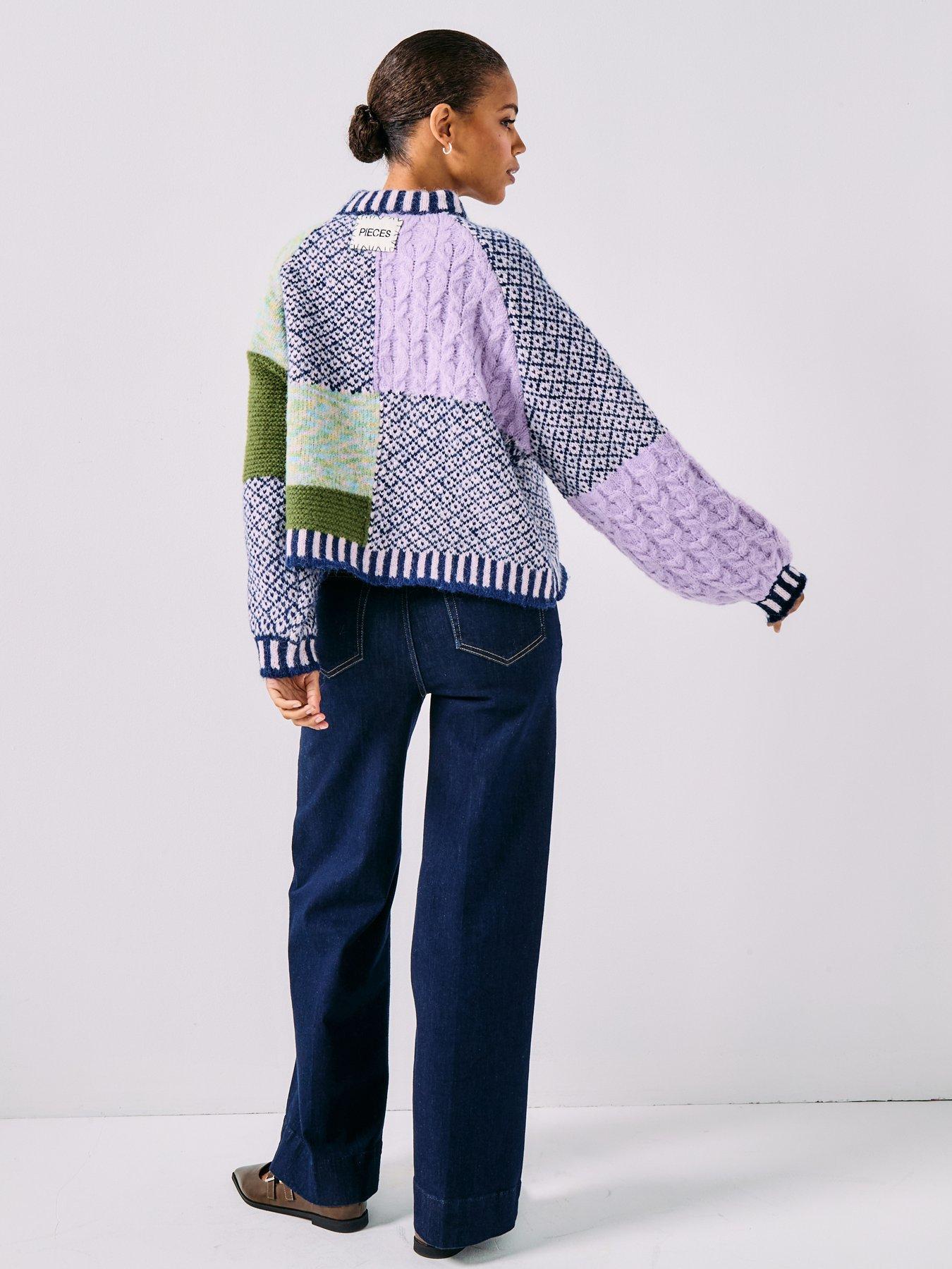 pieces-remix-long-sleeve-high-neck-knitted-jumper-multidetail