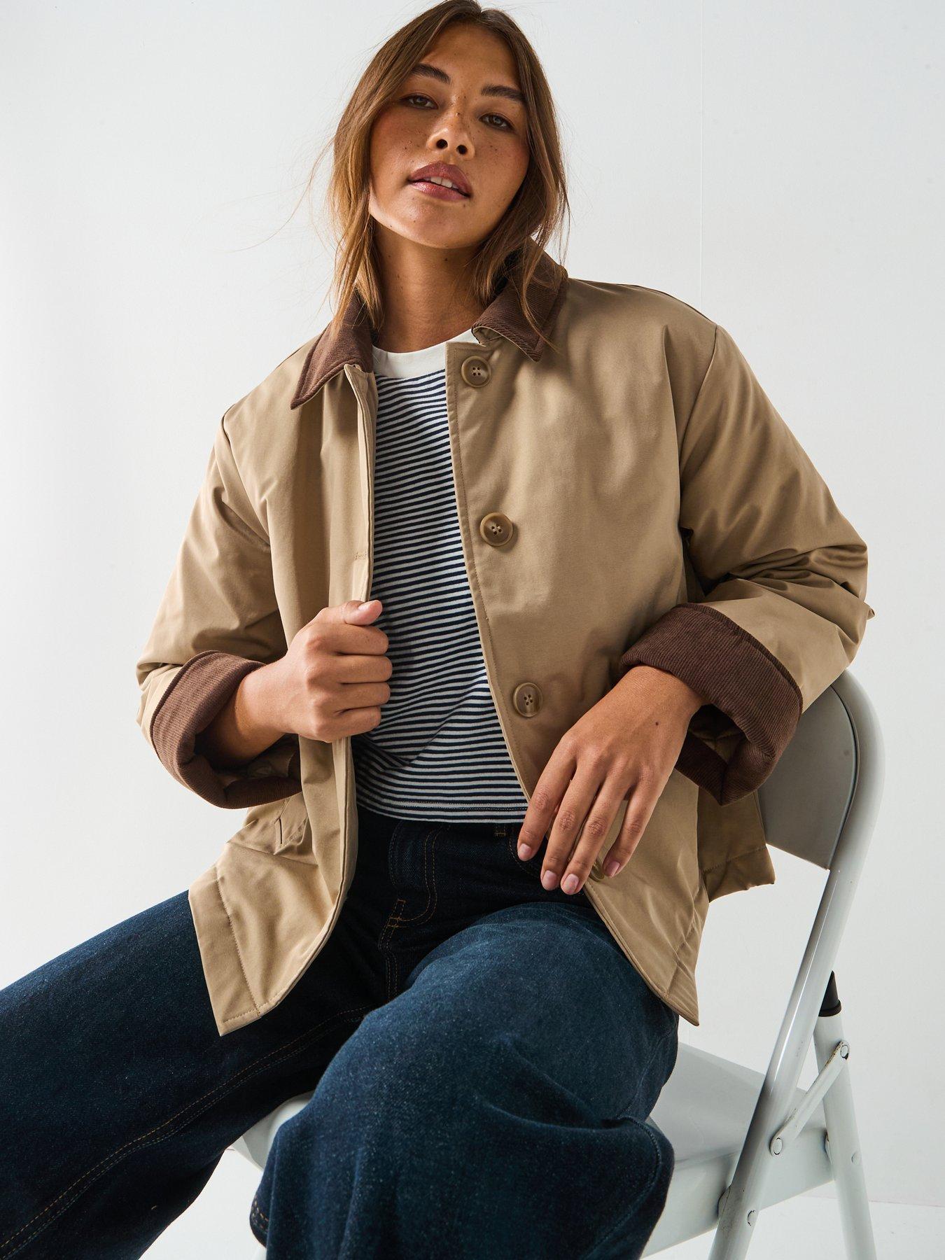 pieces-short-corduroy-jacket-browndetail