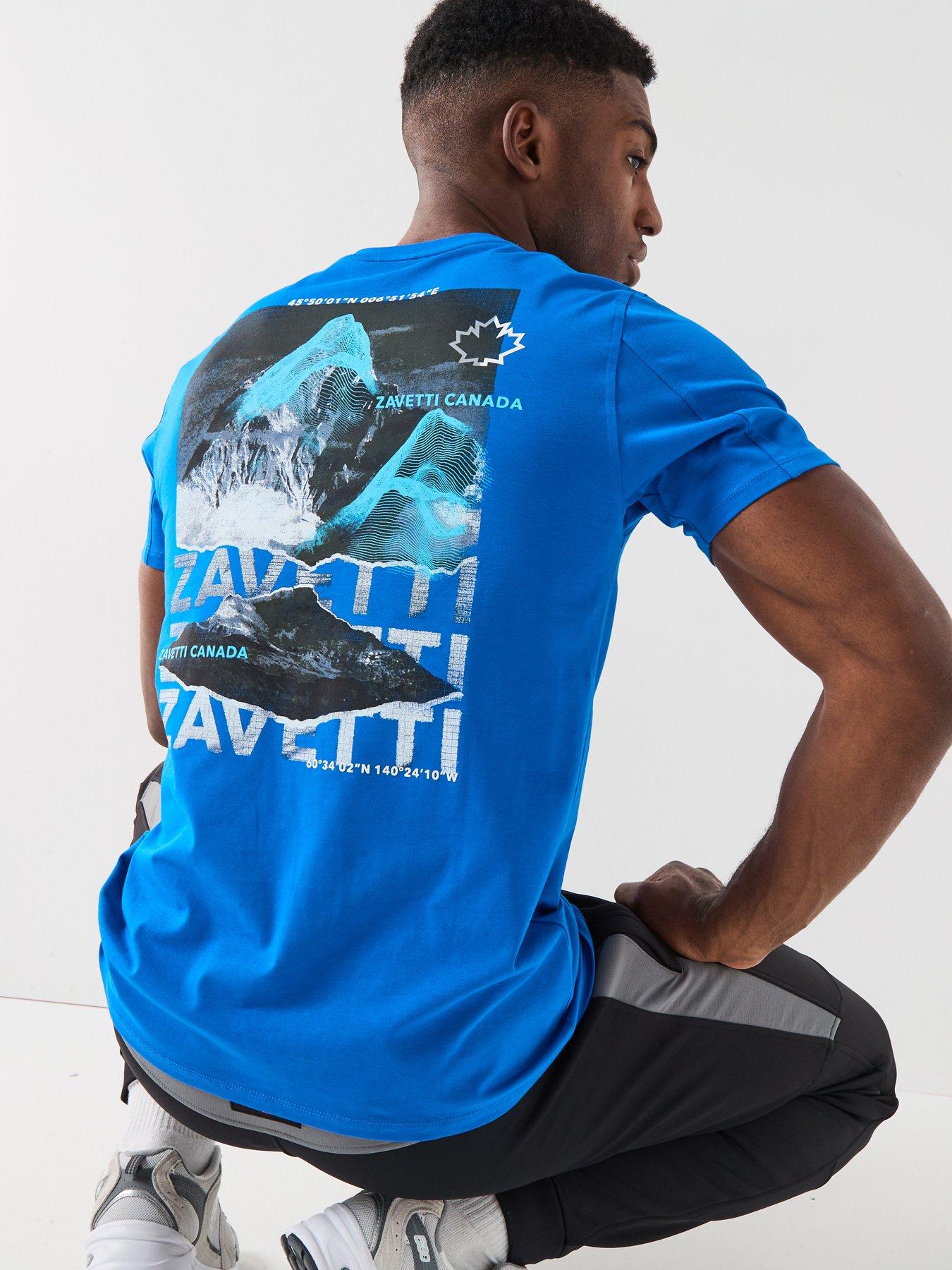 zavetti-canada-nichellio-graphic-backprint-short-sleeve-t-shirt-bluestillFront