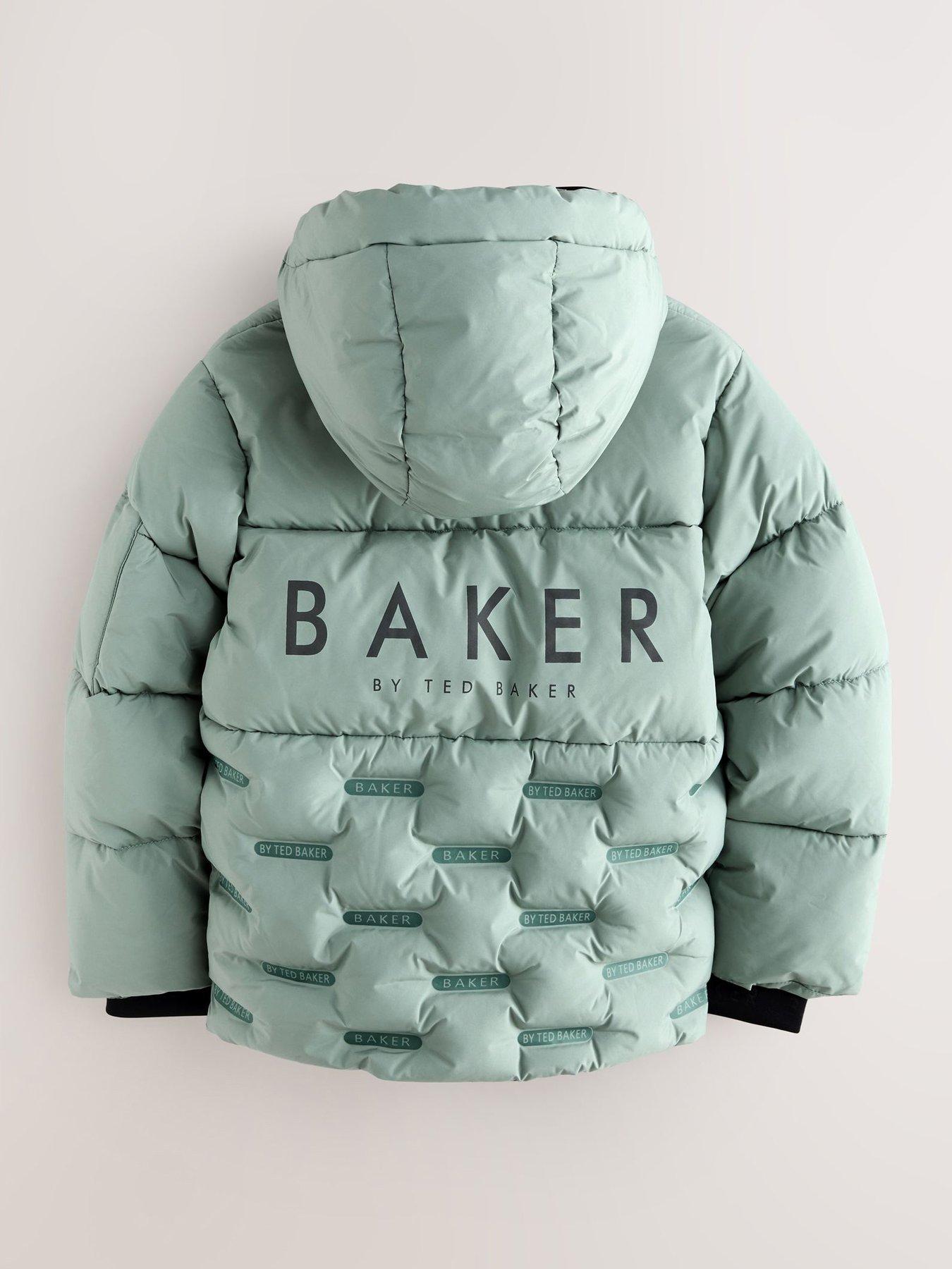 Image 6 of 6 of Ted Baker Boys Heatseal Coat - Green