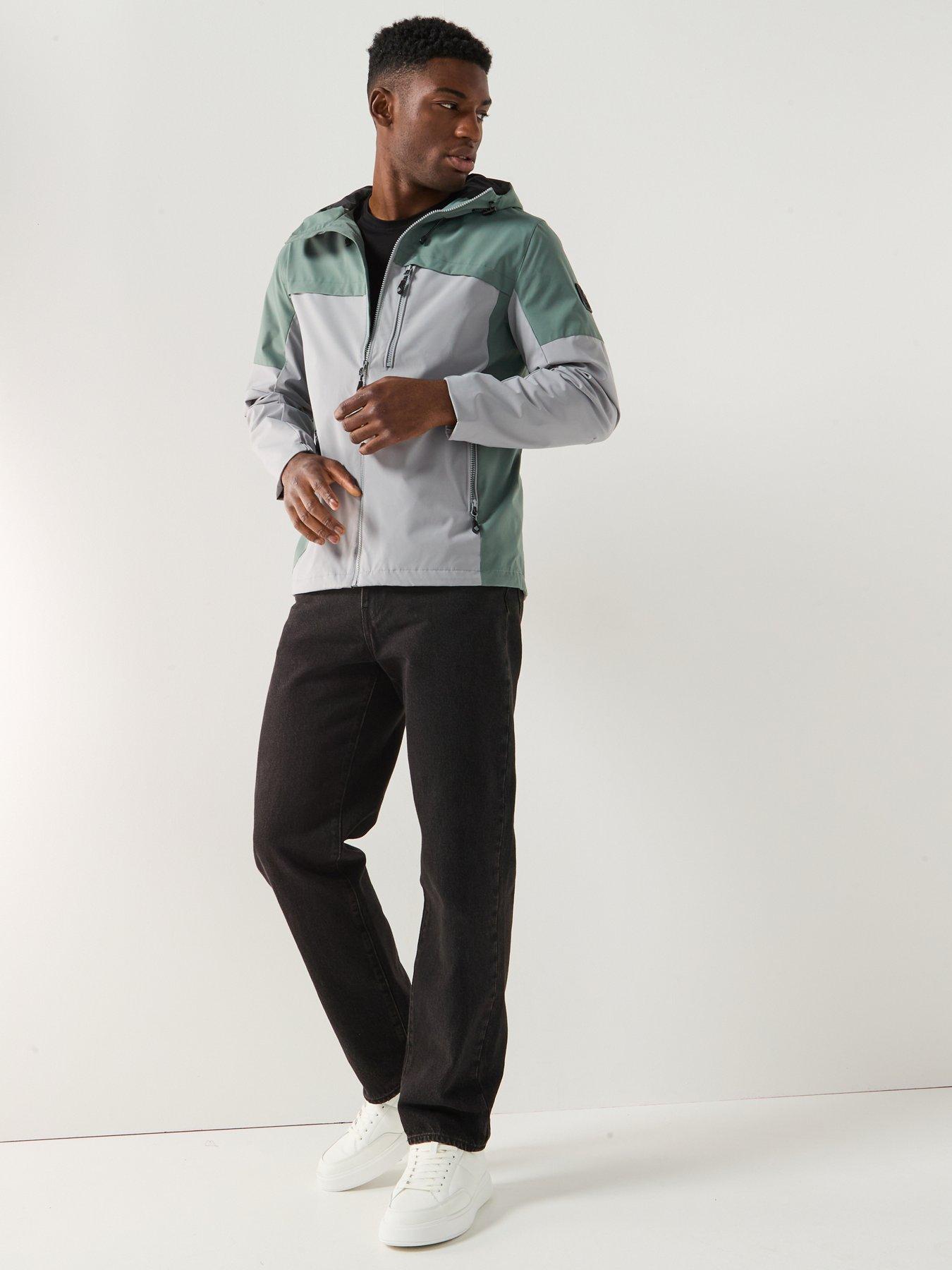 Image 3 of 6 of Zavetti Canada Zavetti Canada Sevillio Technical Windbreaker Jacket - Grey