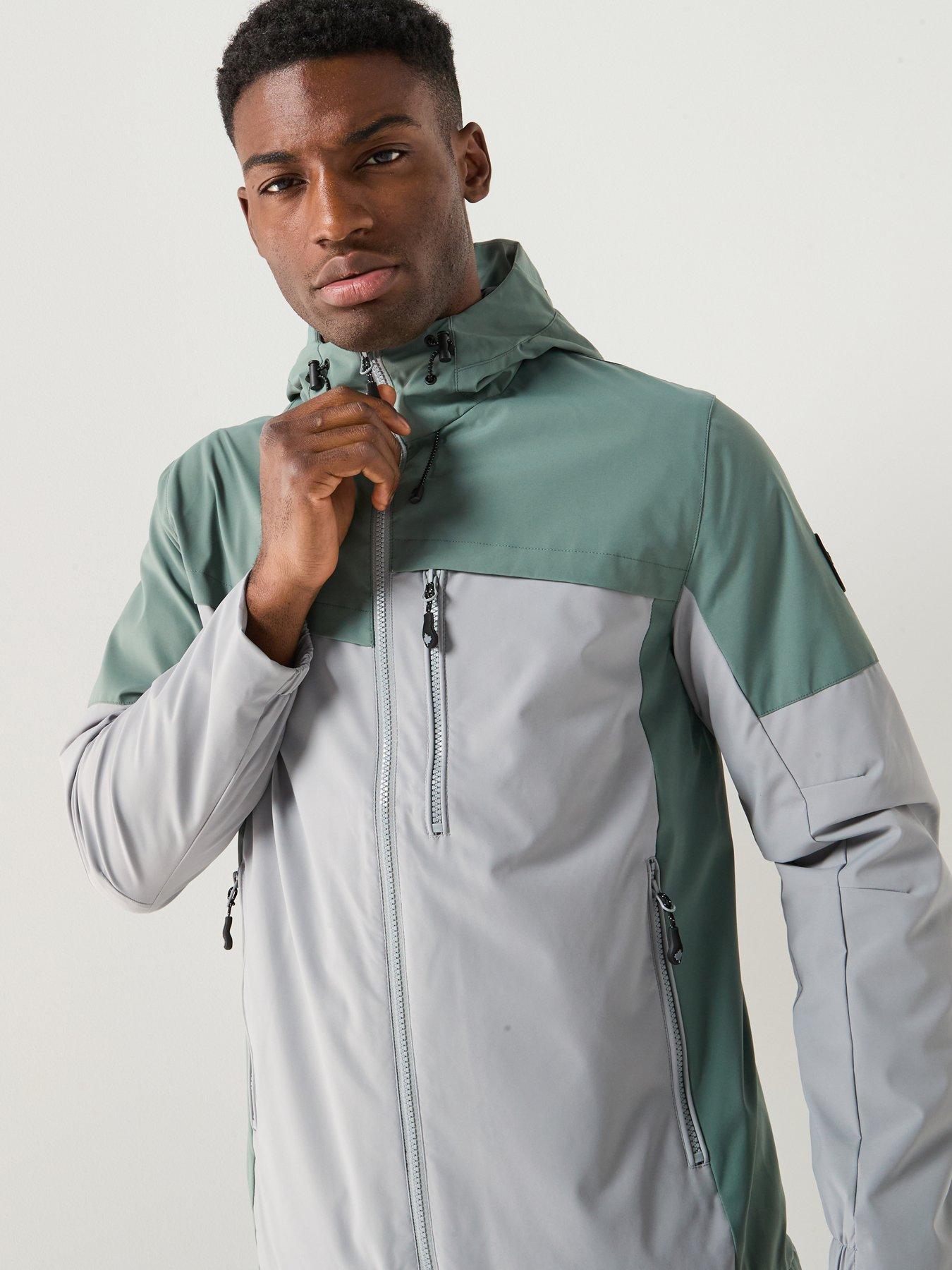 Image 4 of 6 of Zavetti Canada Zavetti Canada Sevillio Technical Windbreaker Jacket - Grey